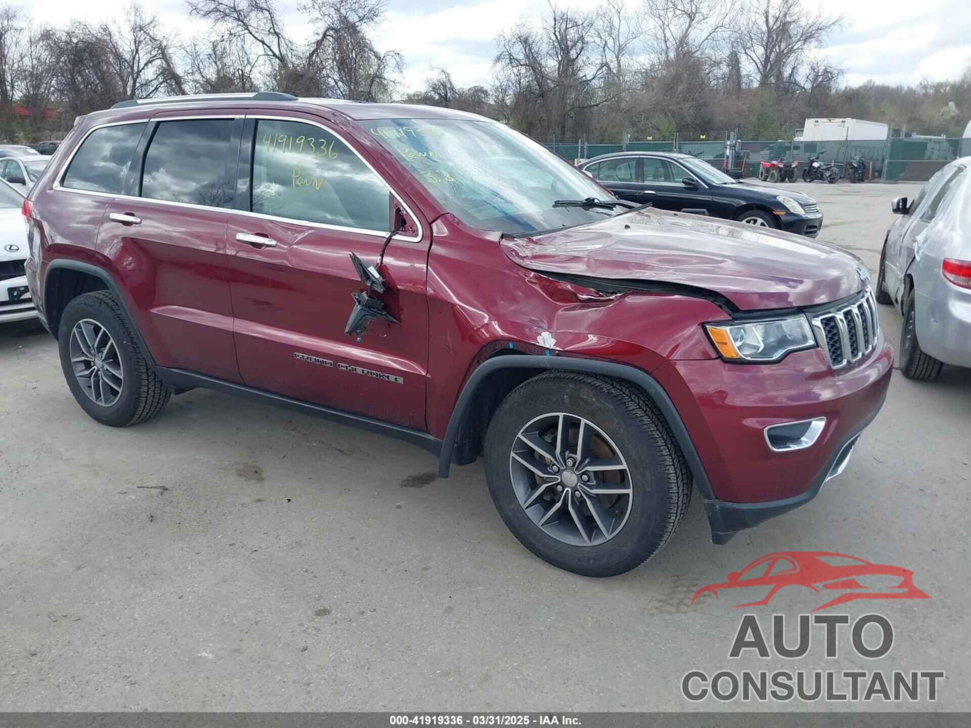 JEEP GRAND CHEROKEE 2018 - 1C4RJFBG8JC207995