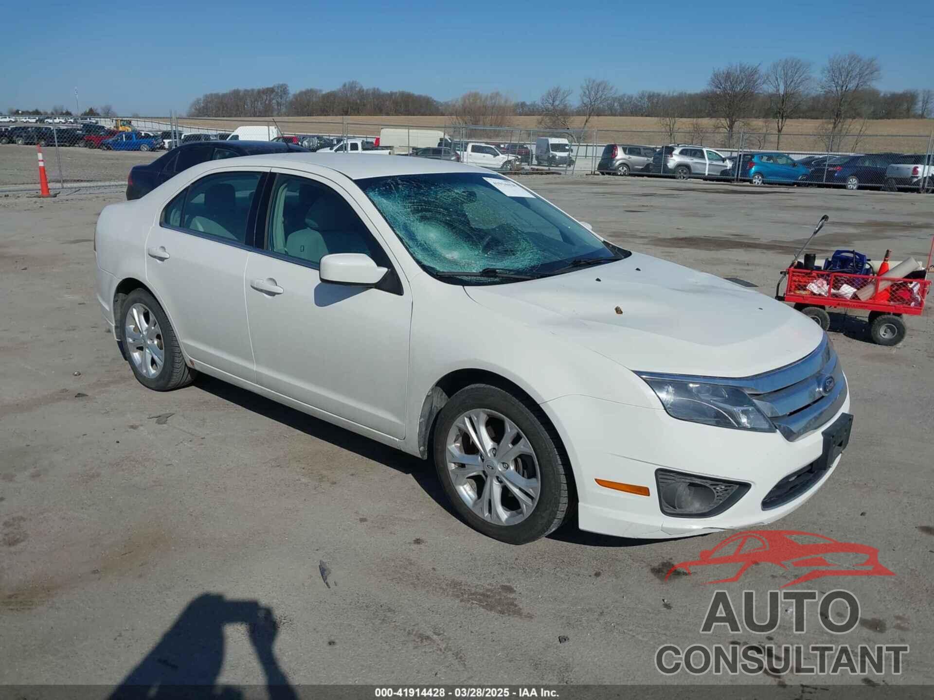 FORD FUSION 2012 - 3FAHP0HA4CR387836