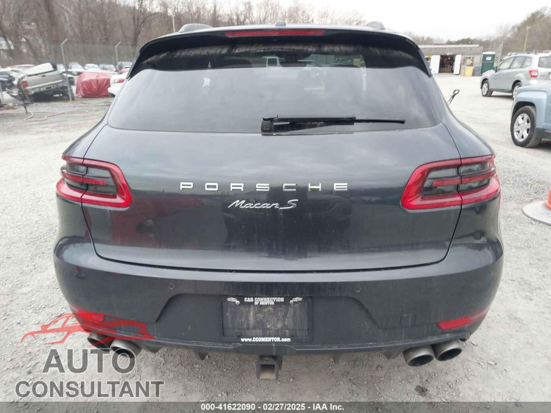 PORSCHE MACAN 2017 - WP1AB2A57HLB11626