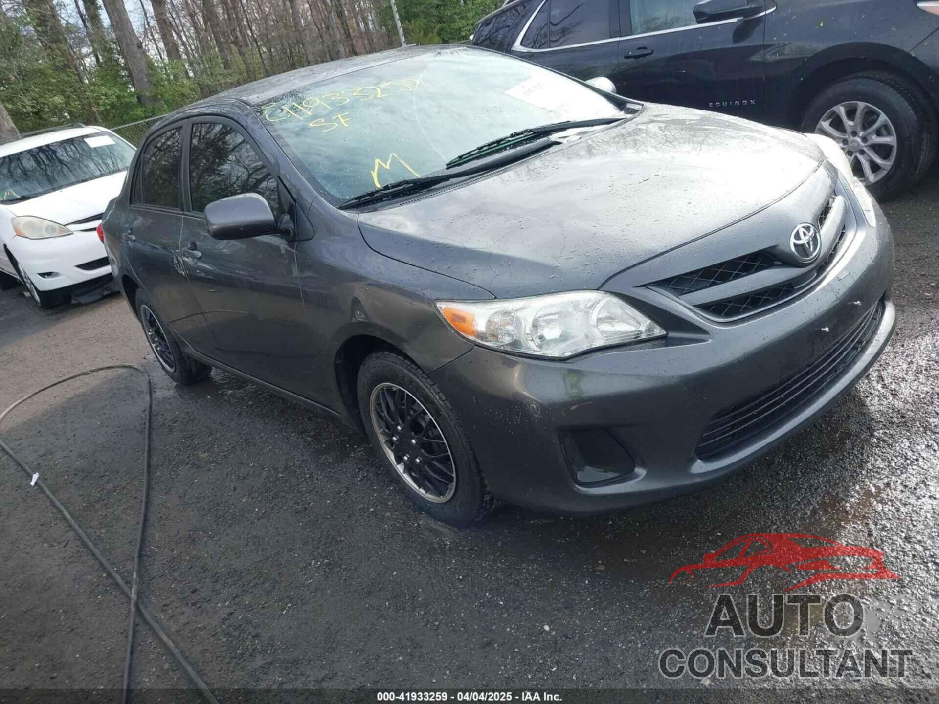 TOYOTA COROLLA 2011 - JTDBU4EE9B9135288