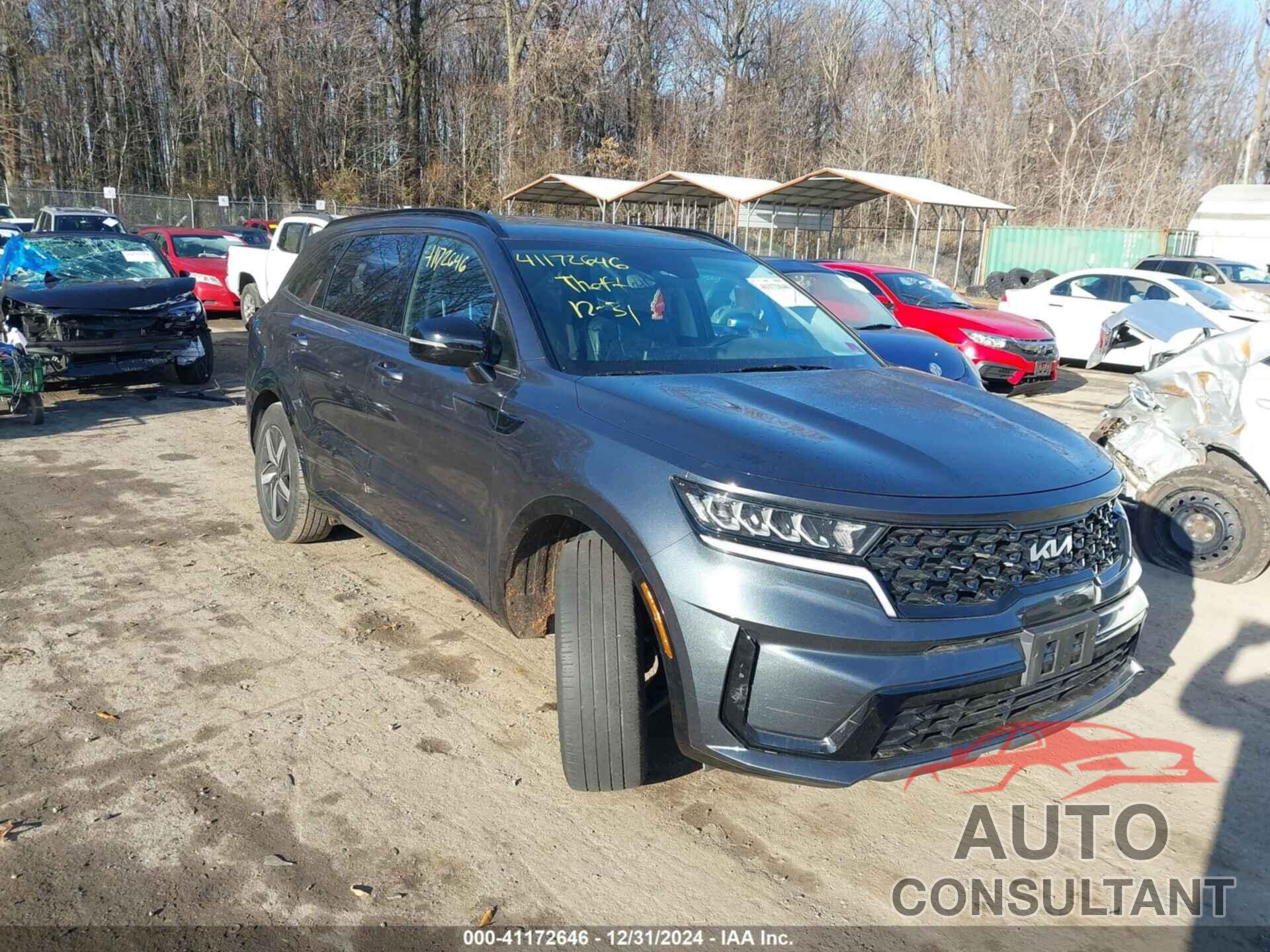 KIA SORENTO 2022 - 5XYRL4LC3NG122638