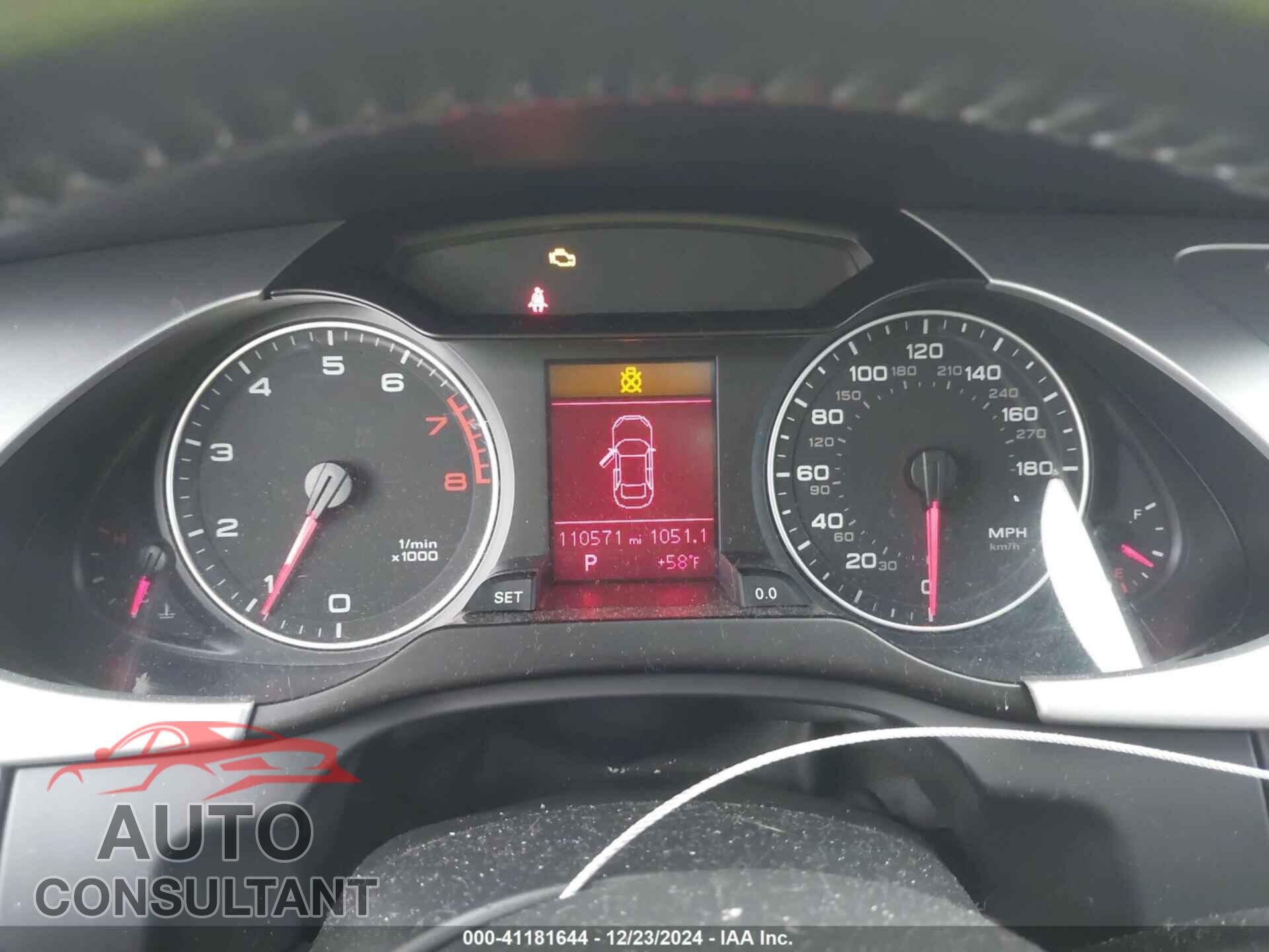 AUDI A4 2012 - WAUBFAFL8CN001058
