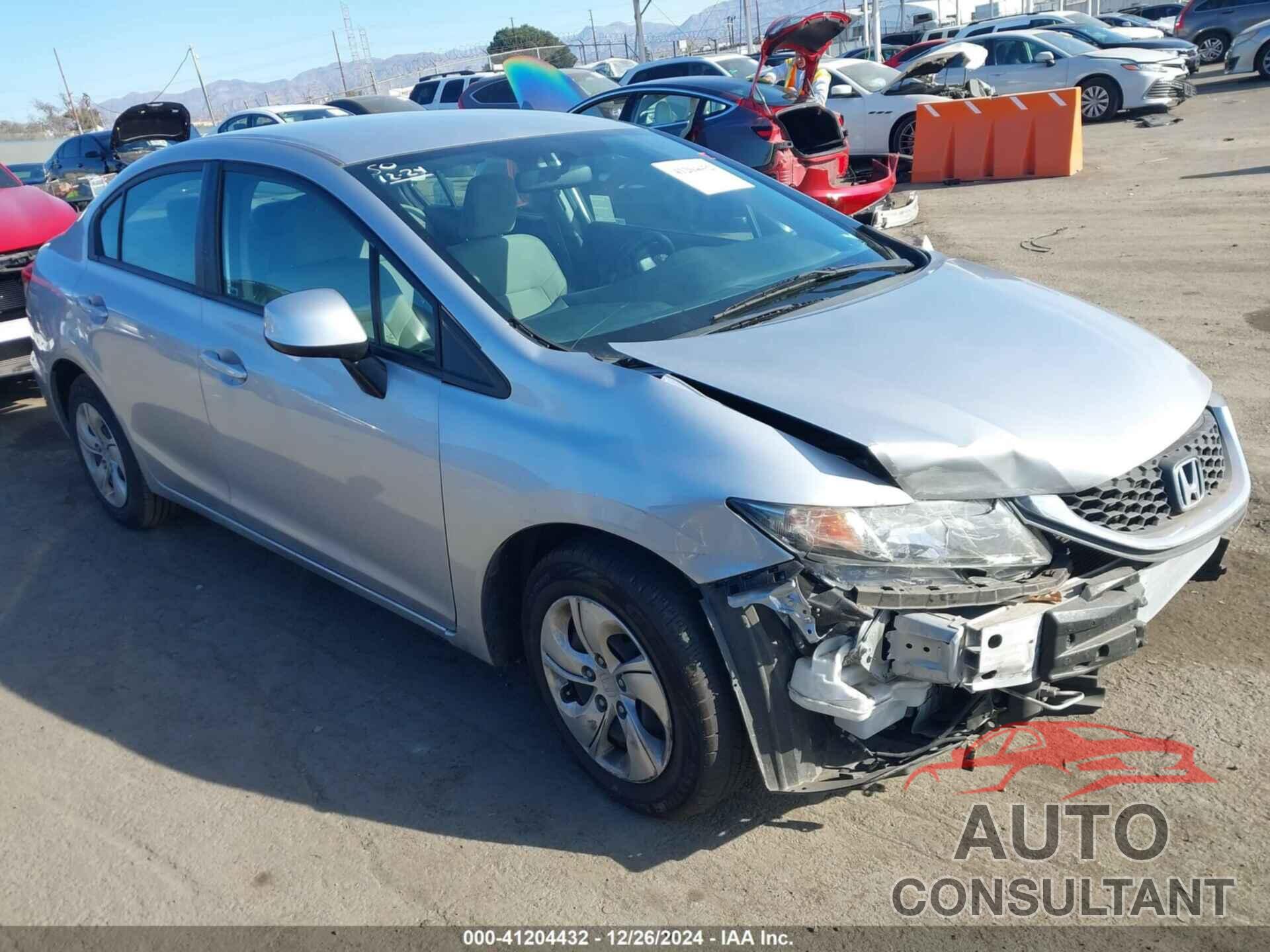 HONDA CIVIC 2013 - 19XFB2F58DE279097