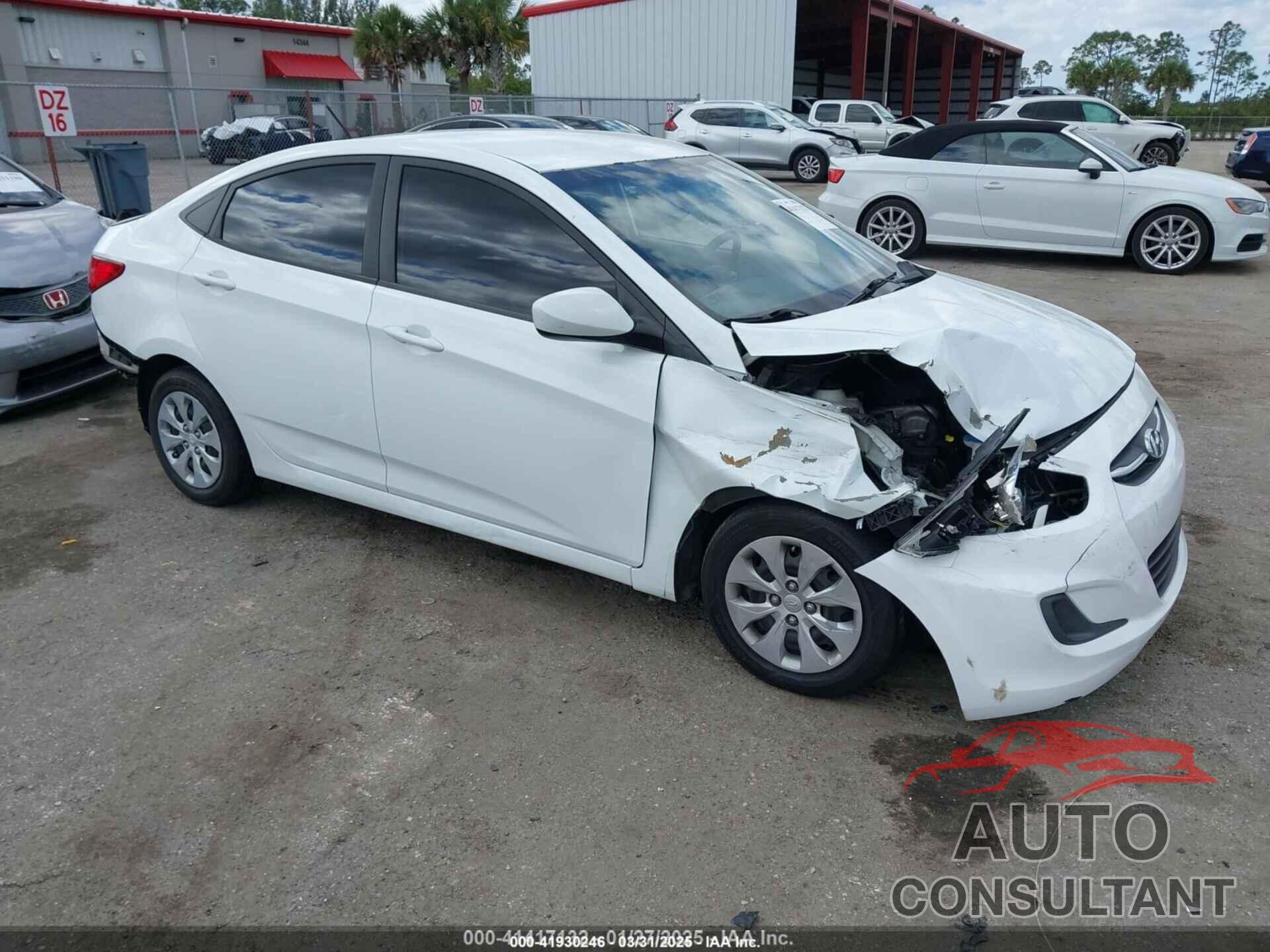 HYUNDAI ACCENT 2015 - KMHCT4AE9FU808981