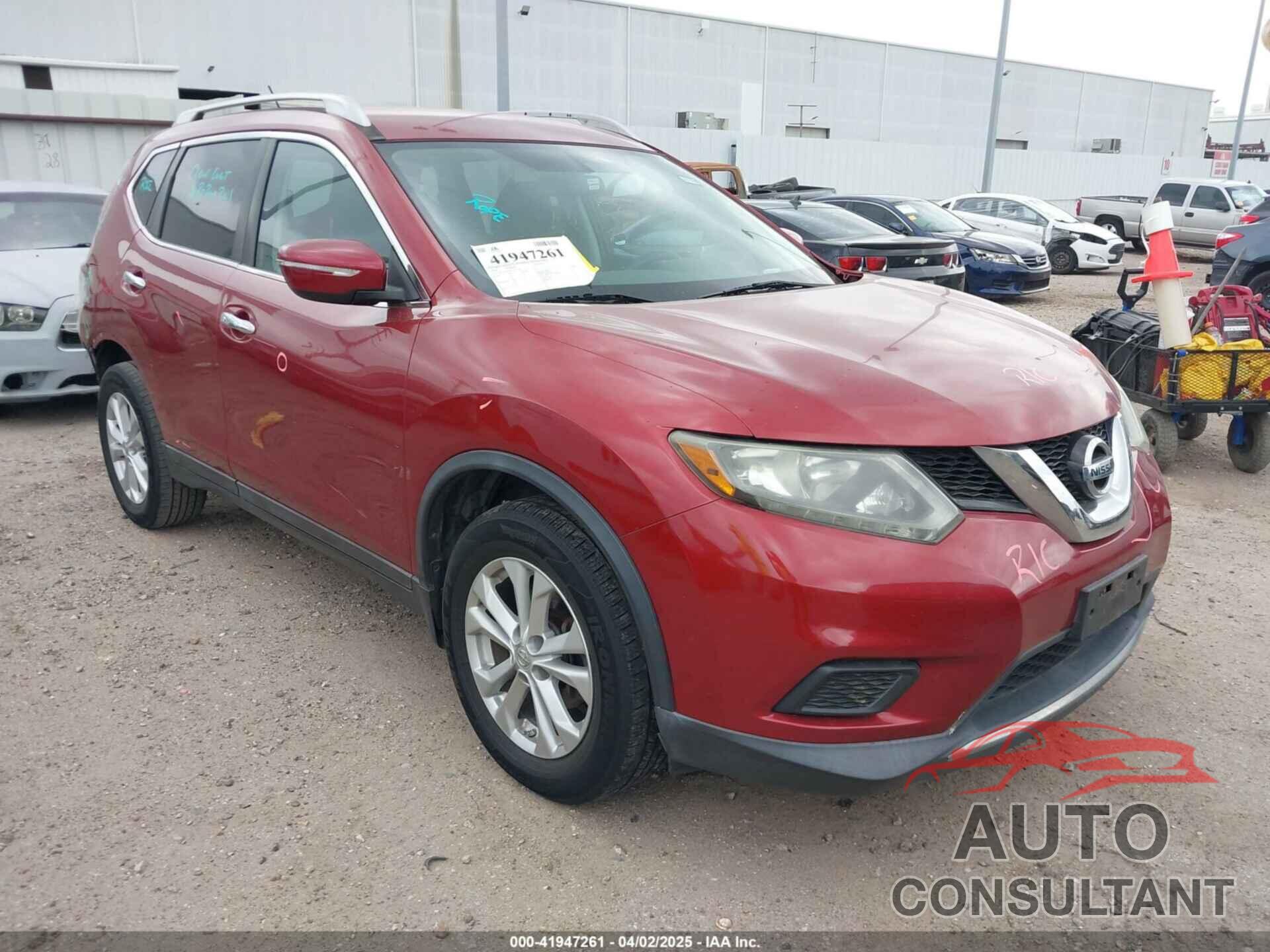 NISSAN ROGUE 2014 - 5N1AT2MVXEC755798