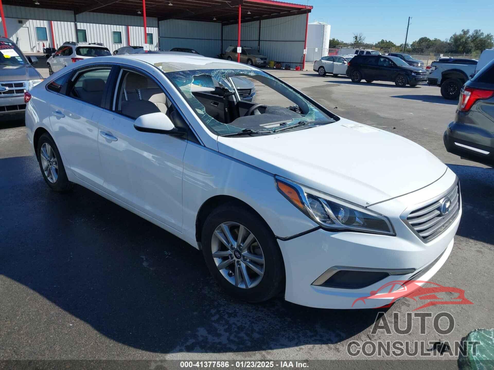 HYUNDAI SONATA 2017 - 5NPE24AF6HH466931