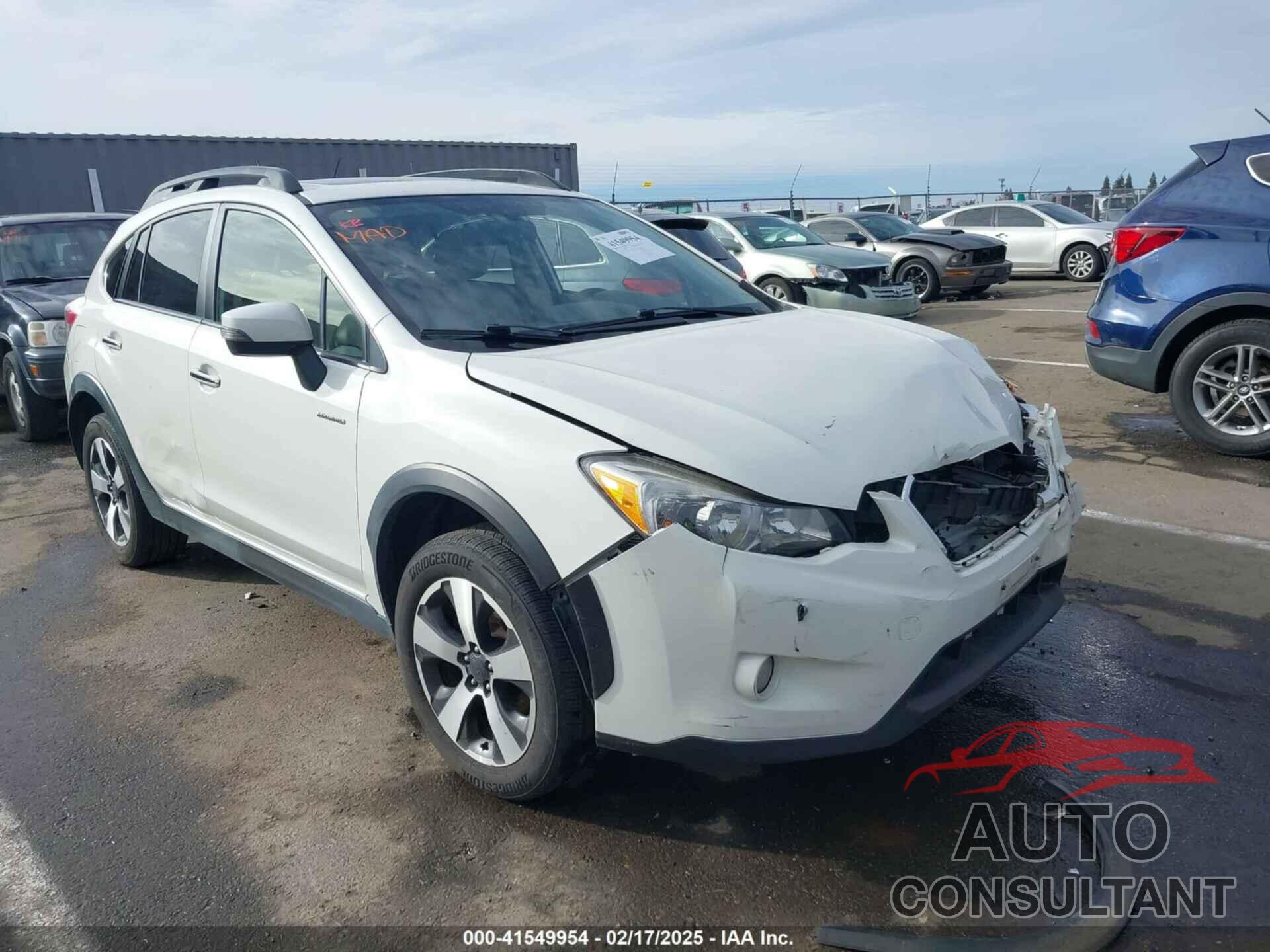 SUBARU XV CROSSTREK HYBRID 2015 - JF2GPBPC6FH290262