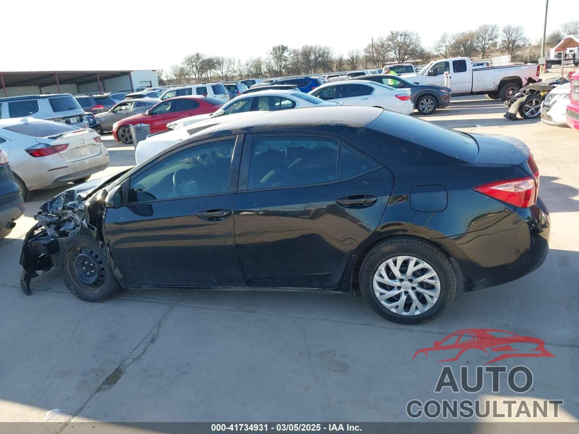 TOYOTA COROLLA 2019 - 5YFBURHE0KP912699