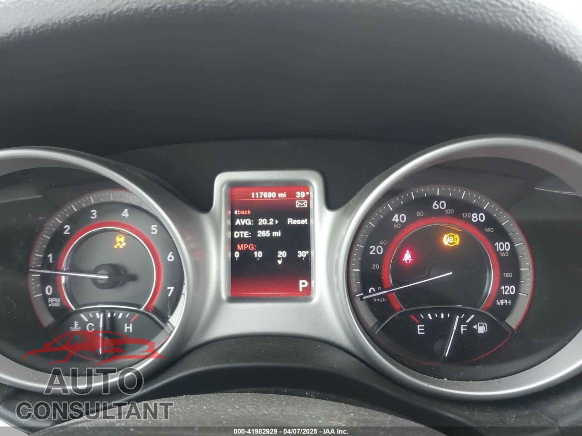 DODGE JOURNEY 2017 - 3C4PDCBBXHT506792