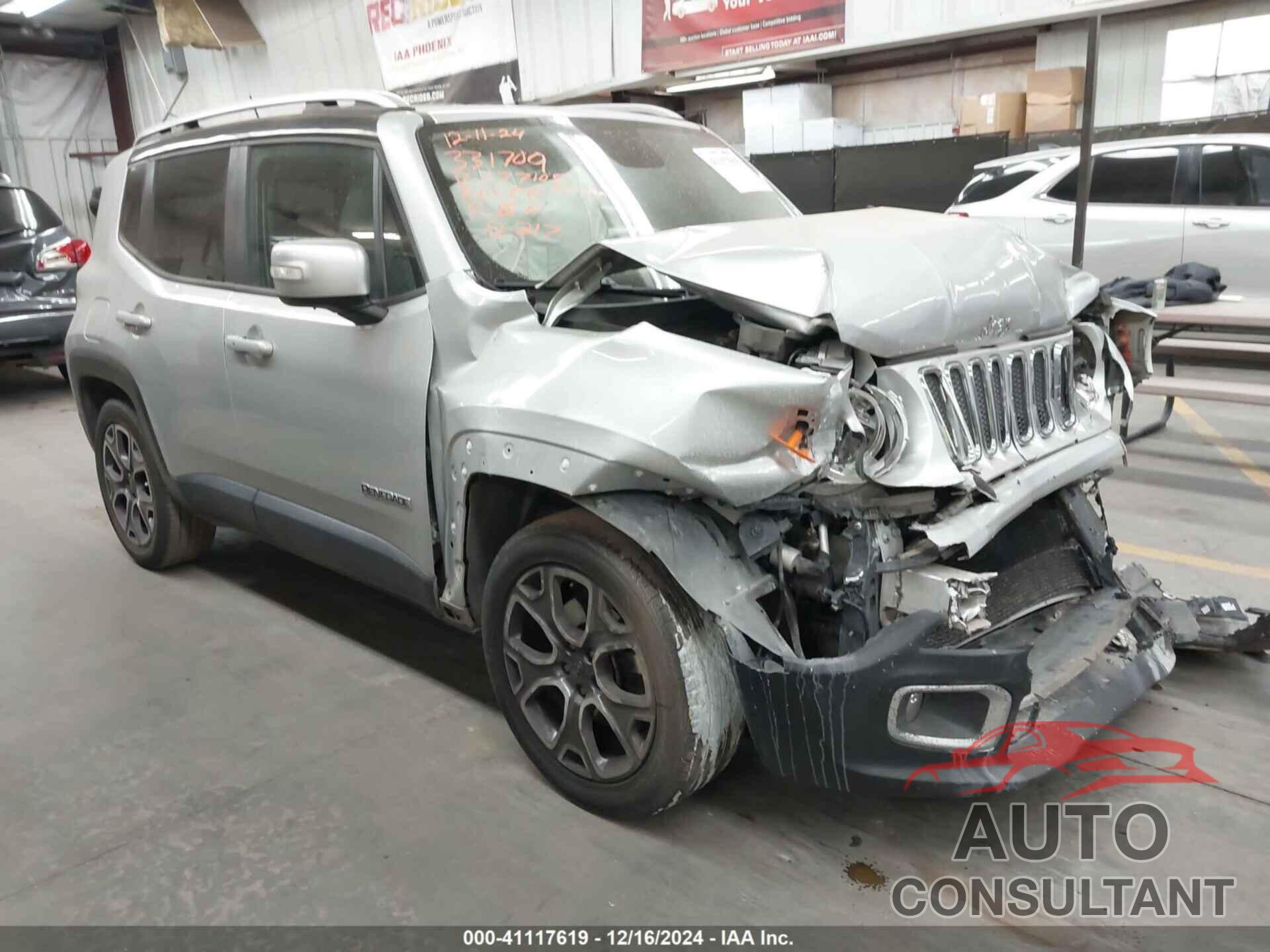 JEEP RENEGADE 2016 - ZACCJADT3GPC77105