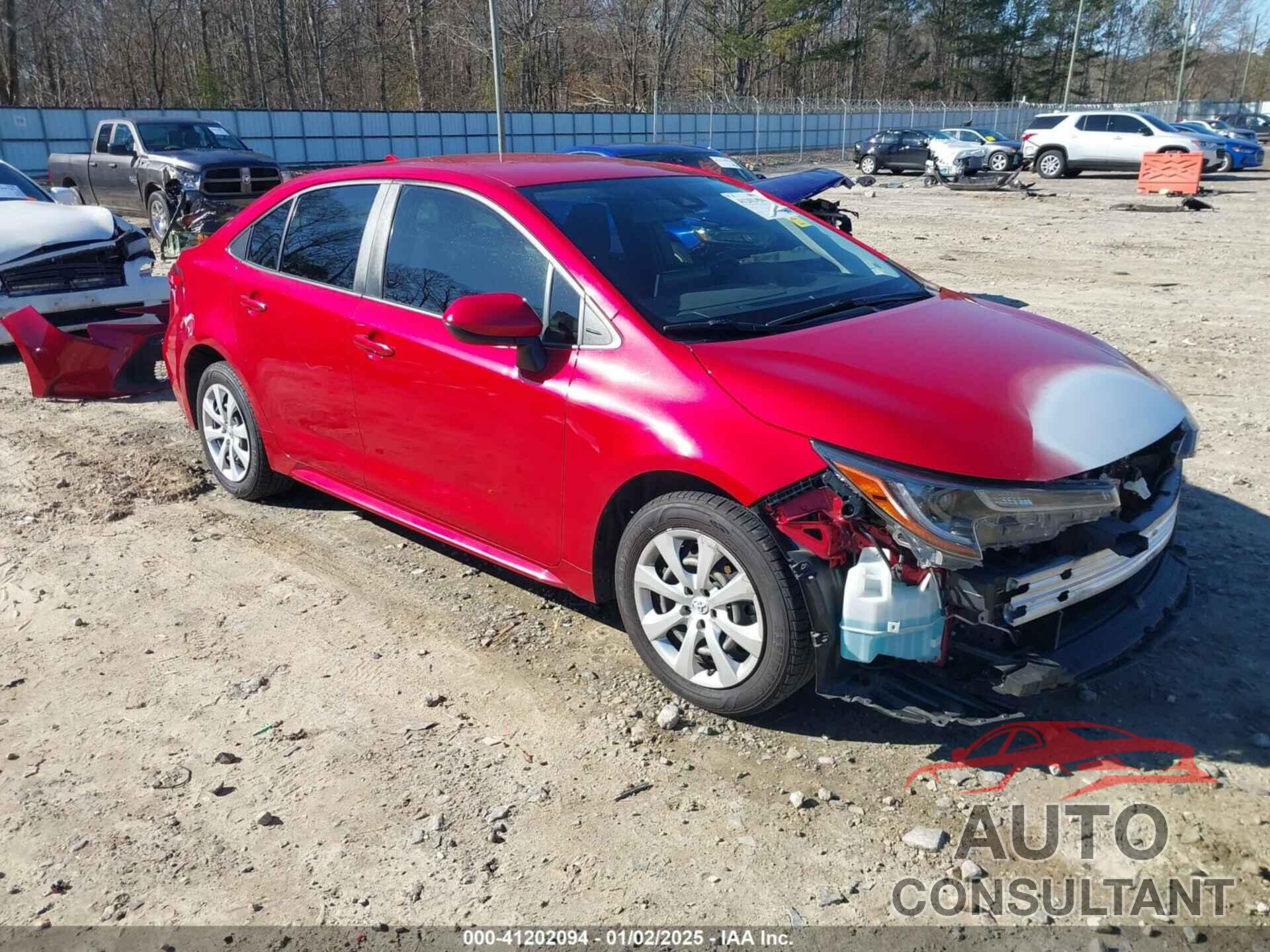 TOYOTA COROLLA 2020 - JTDEPRAE7LJ094554