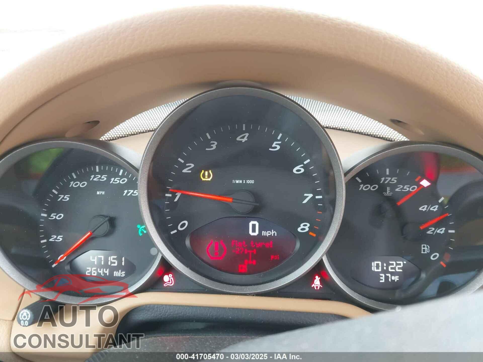 PORSCHE BOXSTER 2011 - WP0CA2A88BS710376