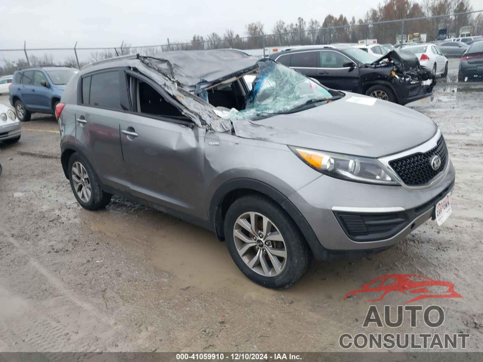 KIA SPORTAGE 2016 - KNDPBCAC4G7846197