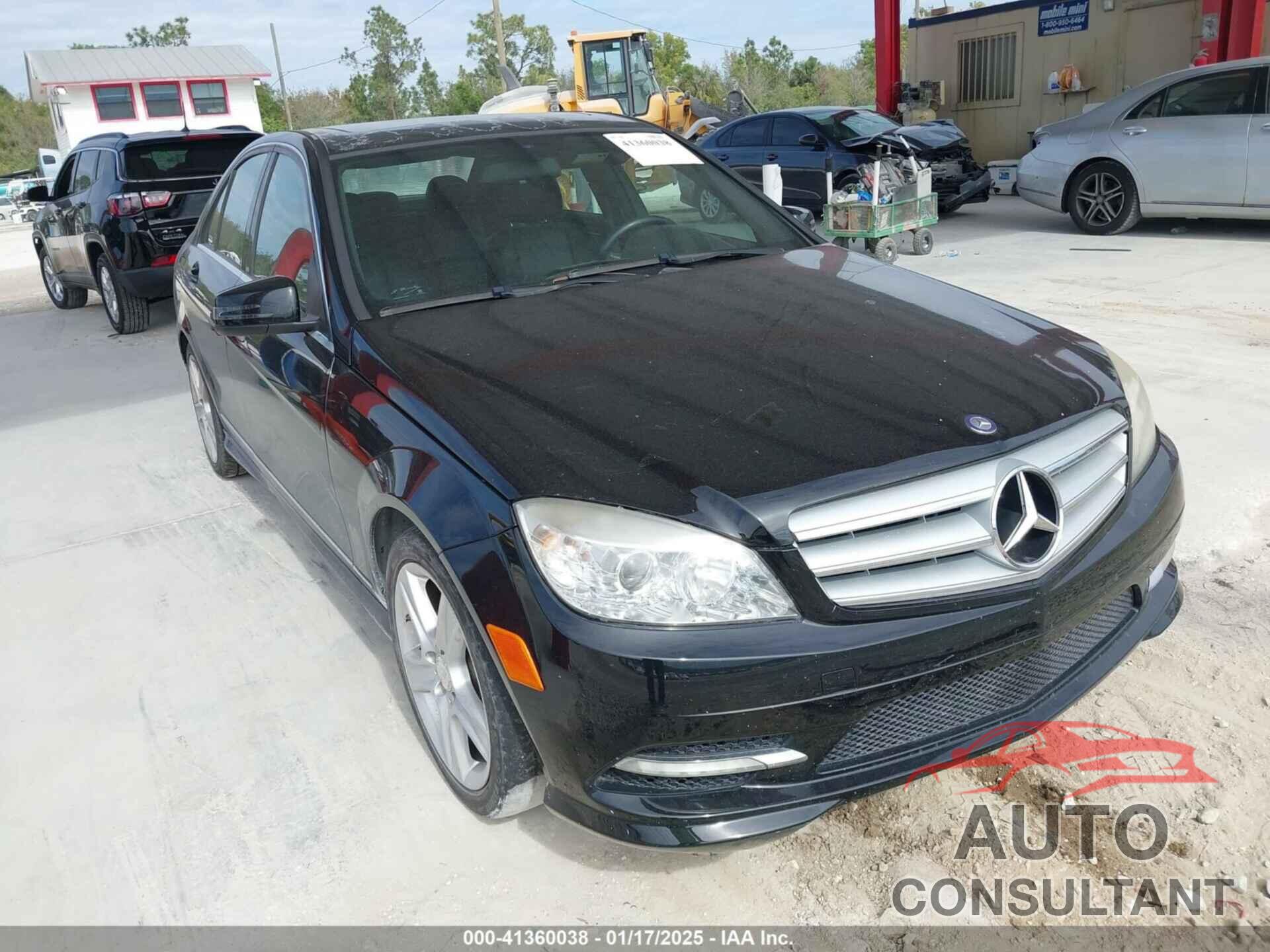 MERCEDES-BENZ C 300 2011 - WDDGF5EB9BA449314