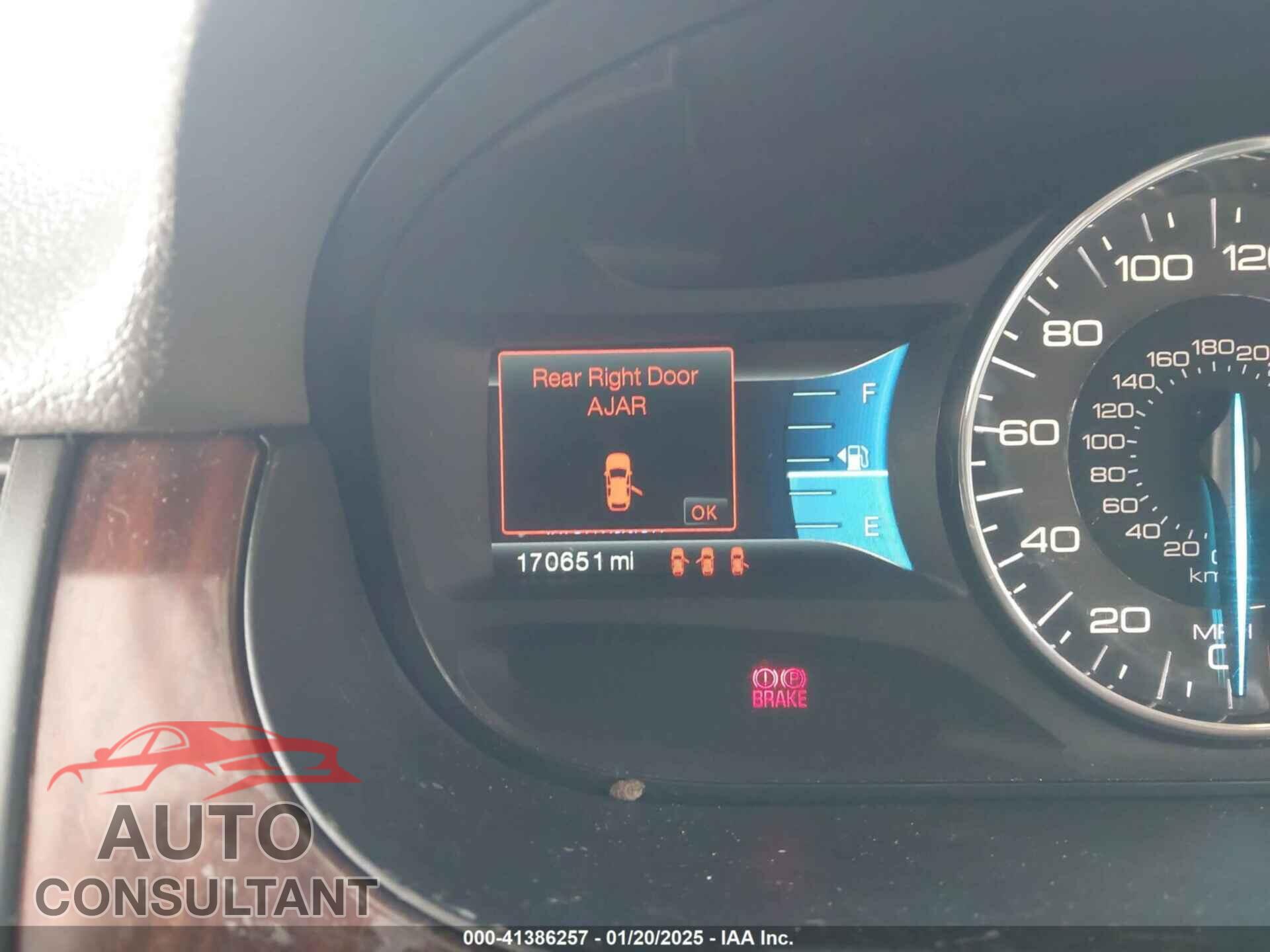 FORD EDGE 2011 - 2FMDK4KC7BBA90822