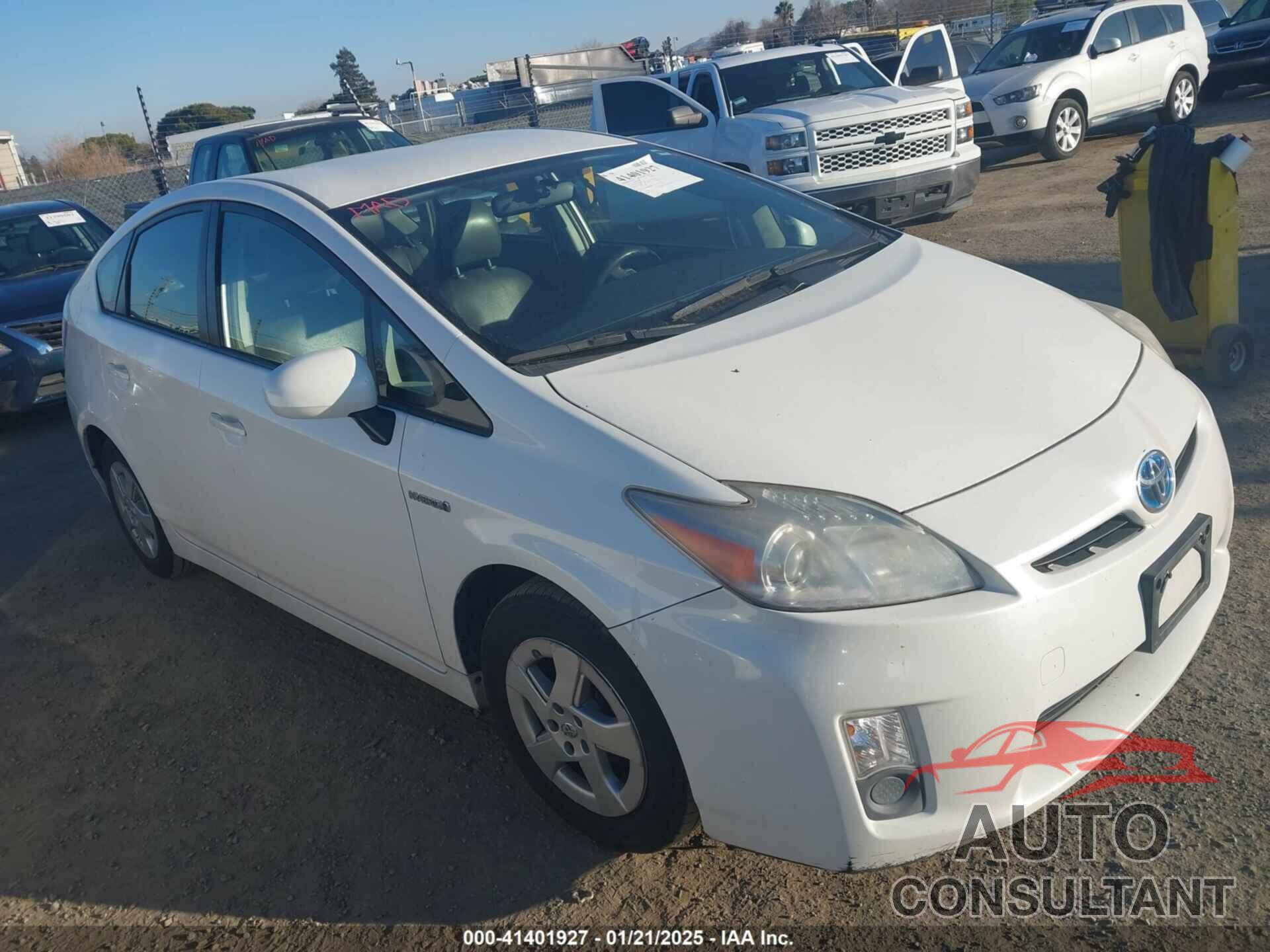 TOYOTA PRIUS 2010 - JTDKN3DU0A0064226