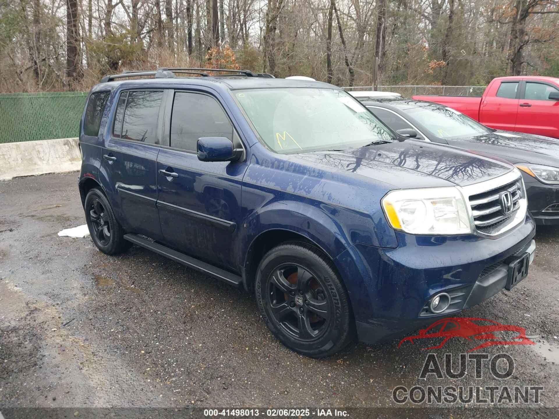 HONDA PILOT 2013 - 5FNYF4H74DB055195