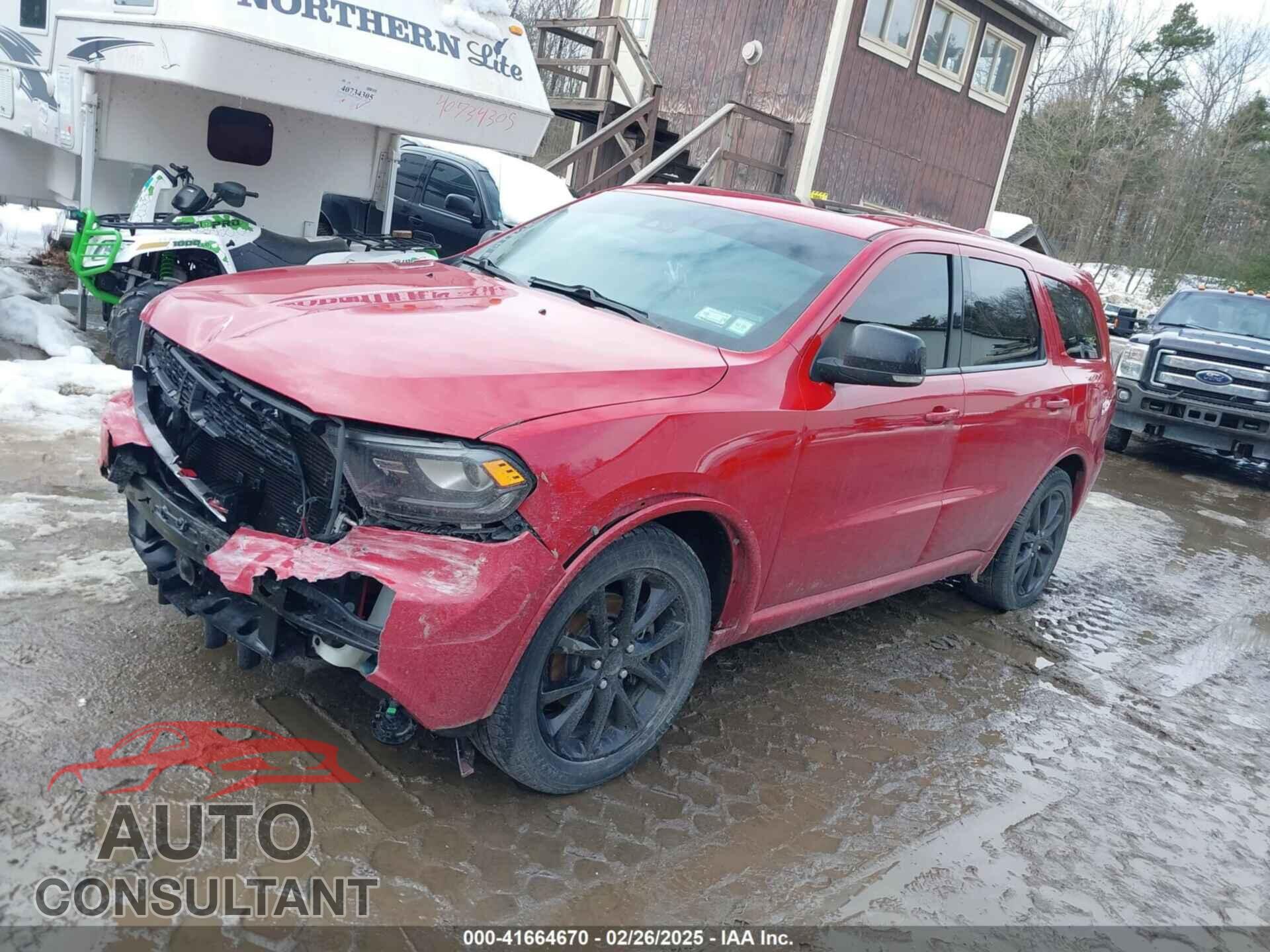 DODGE DURANGO 2017 - 1C4SDJCT4HC956567