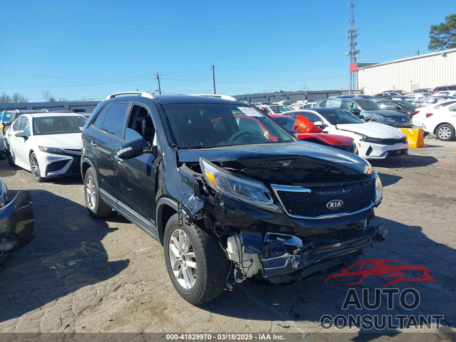 KIA SORENTO 2014 - 5XYKTCA66EG483726