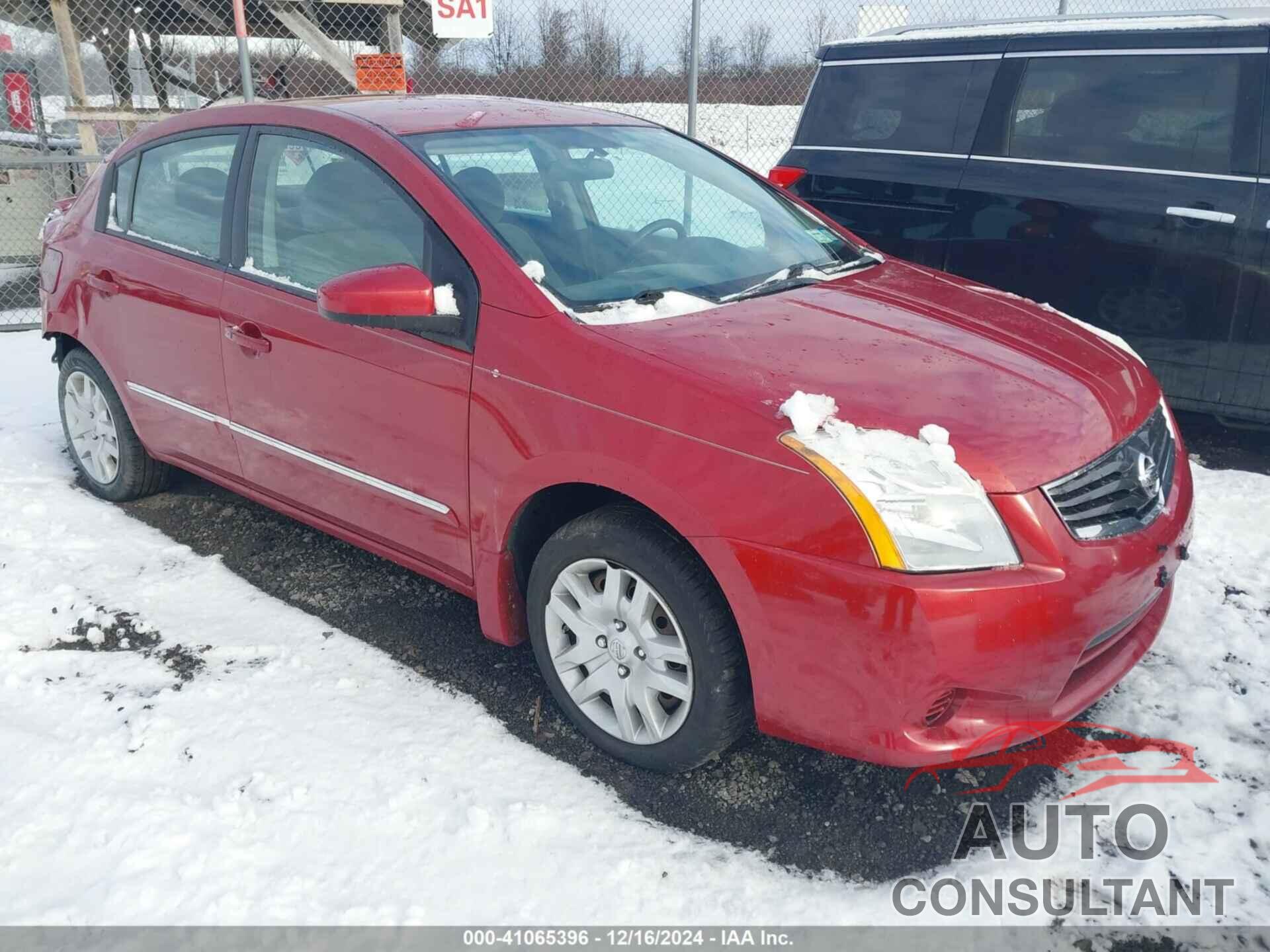 NISSAN SENTRA 2012 - 3N1AB6AP2CL770420