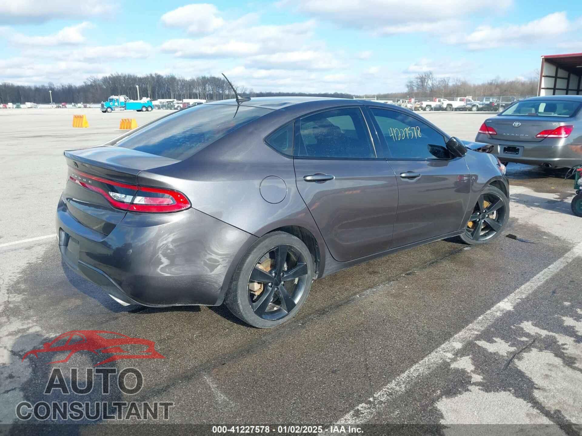 DODGE DART 2015 - 1C3CDFBB5FD435220