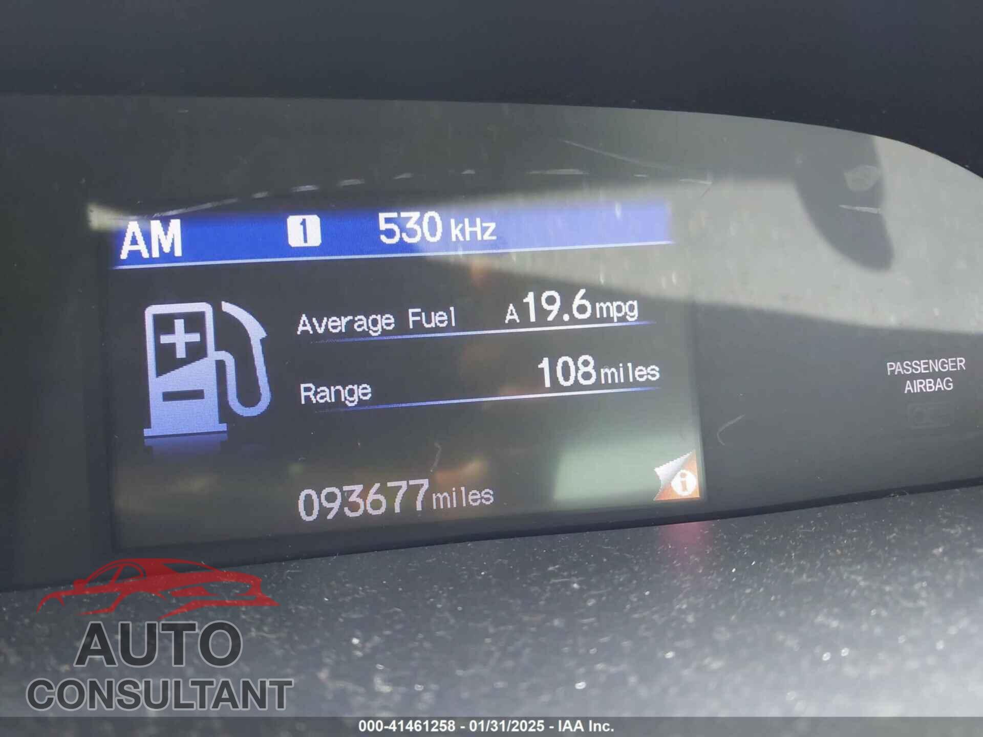 HONDA CIVIC 2012 - 2HGFB2F52CH327648