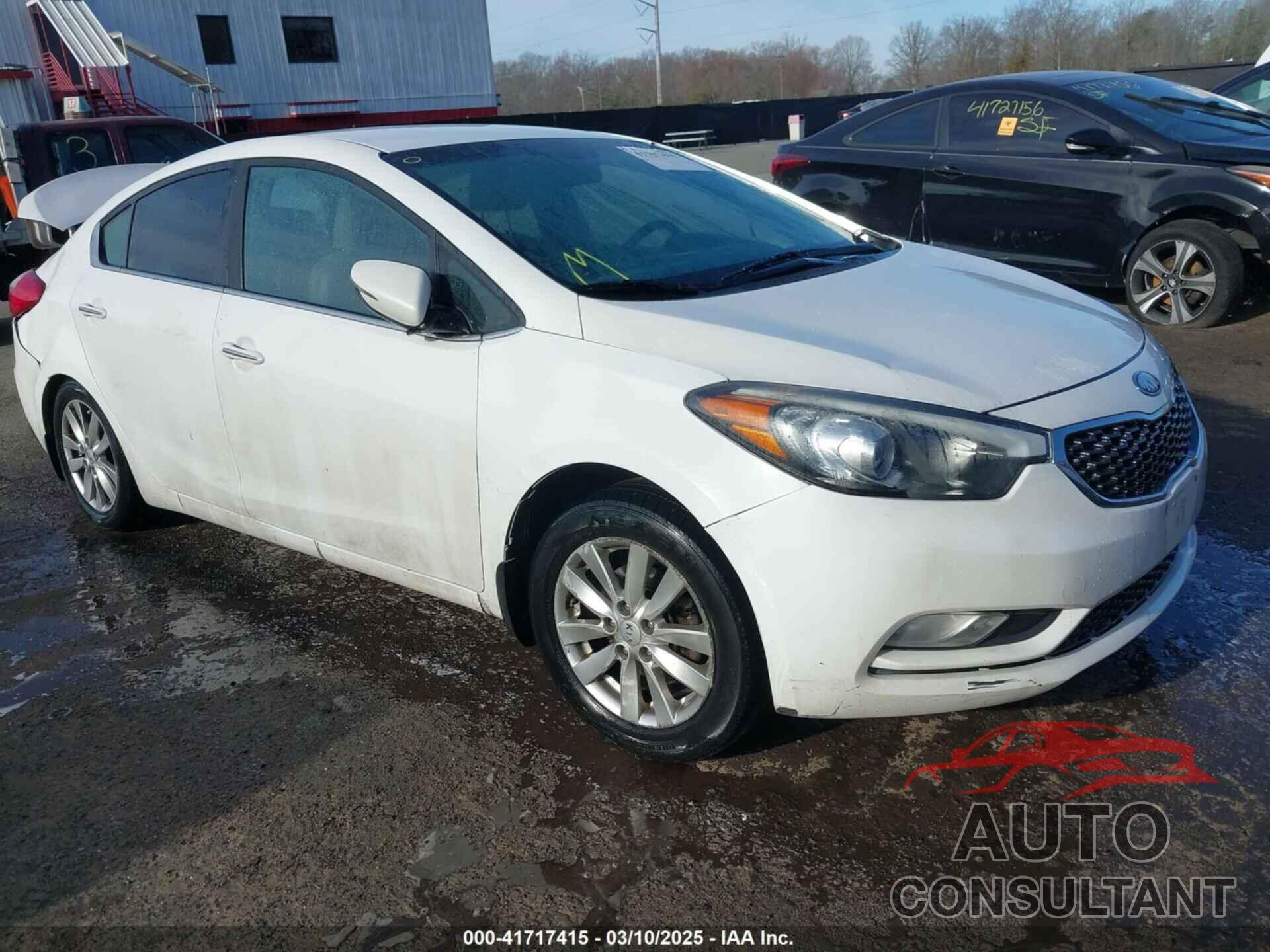 KIA FORTE 2014 - KNAFX4A88E5077496
