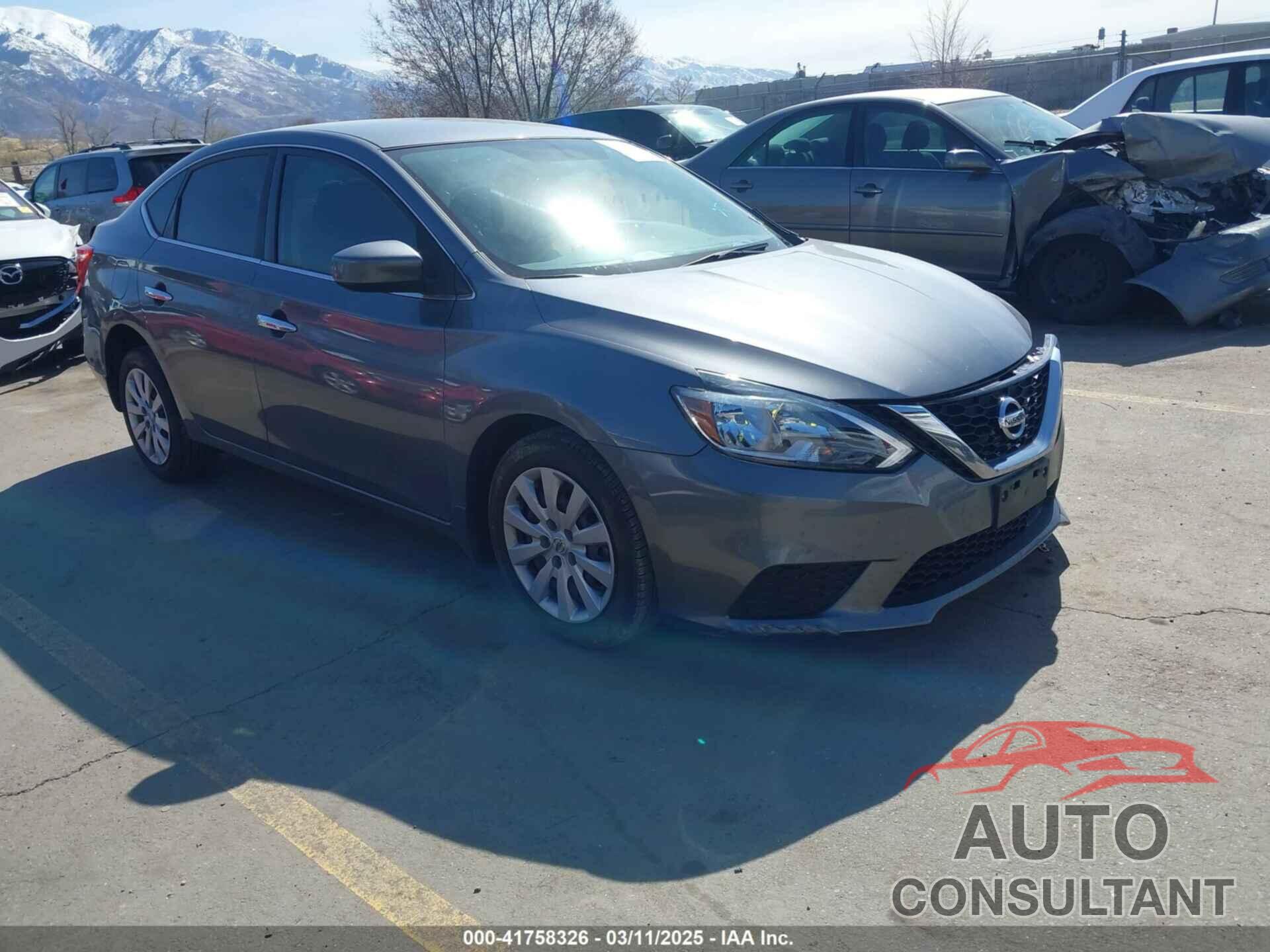 NISSAN SENTRA 2019 - 3N1AB7AP2KY457262