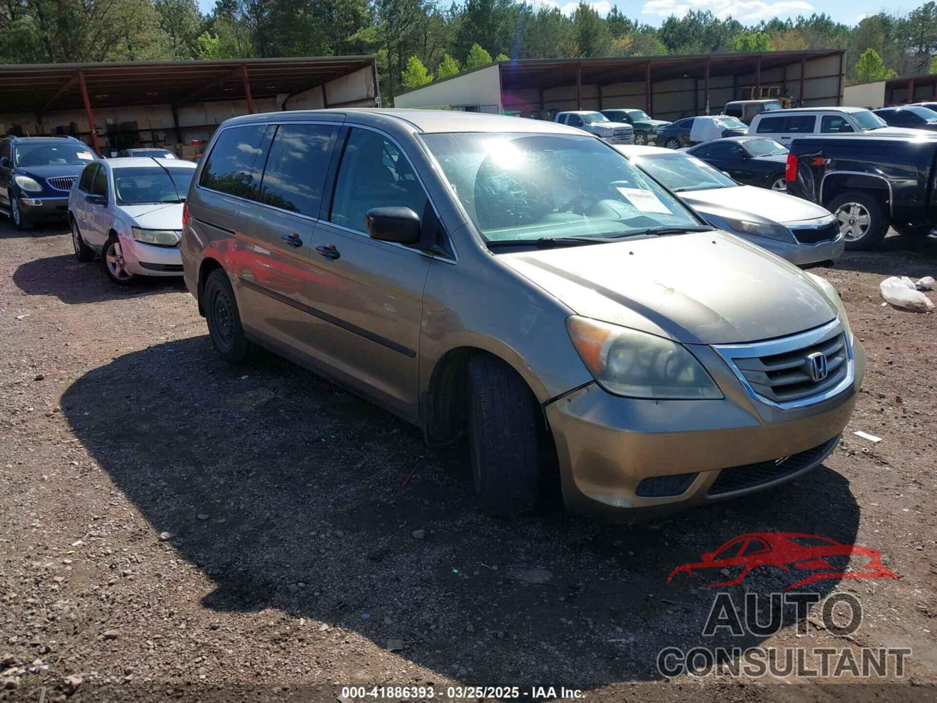 HONDA ODYSSEY 2010 - 5FNRL3H25AB018051