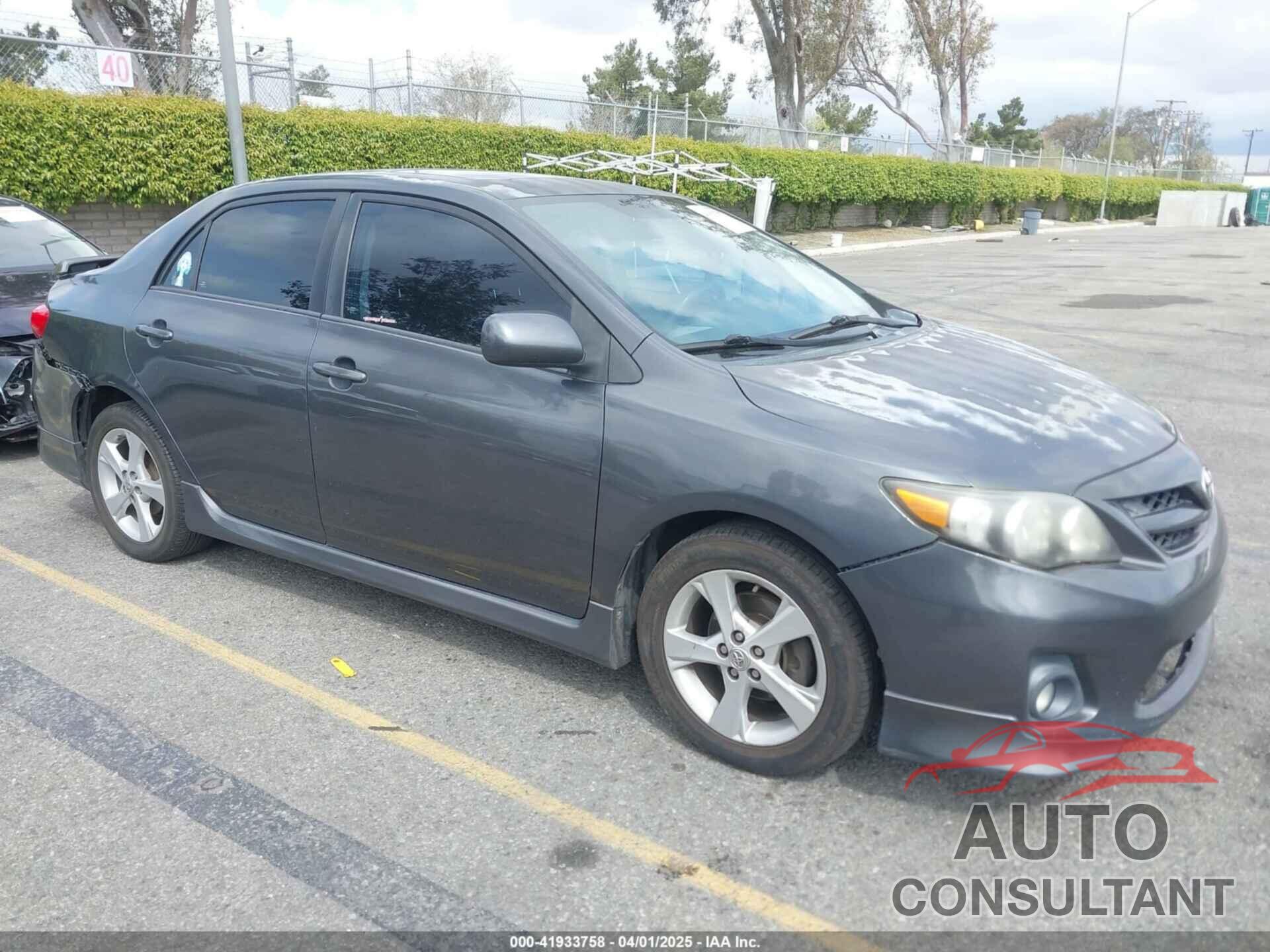 TOYOTA COROLLA 2012 - 2T1BU4EE9CC809399