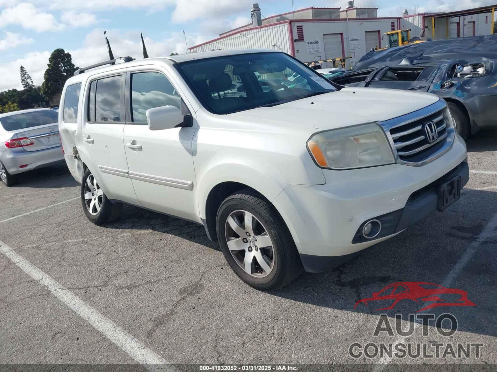 HONDA PILOT 2015 - 5FNYF3H93FB007766