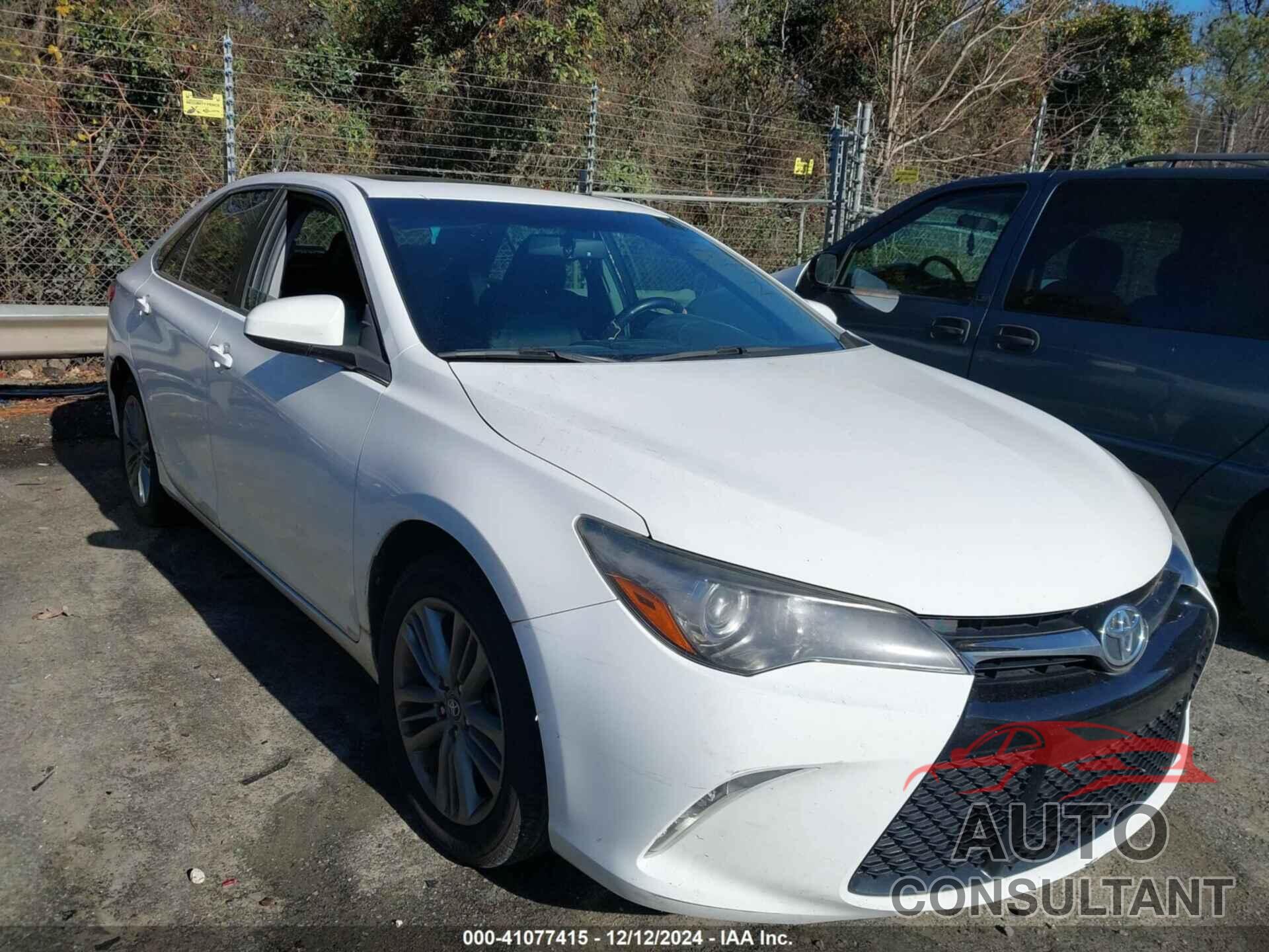 TOYOTA CAMRY 2017 - 4T1BF1FK8HU380940