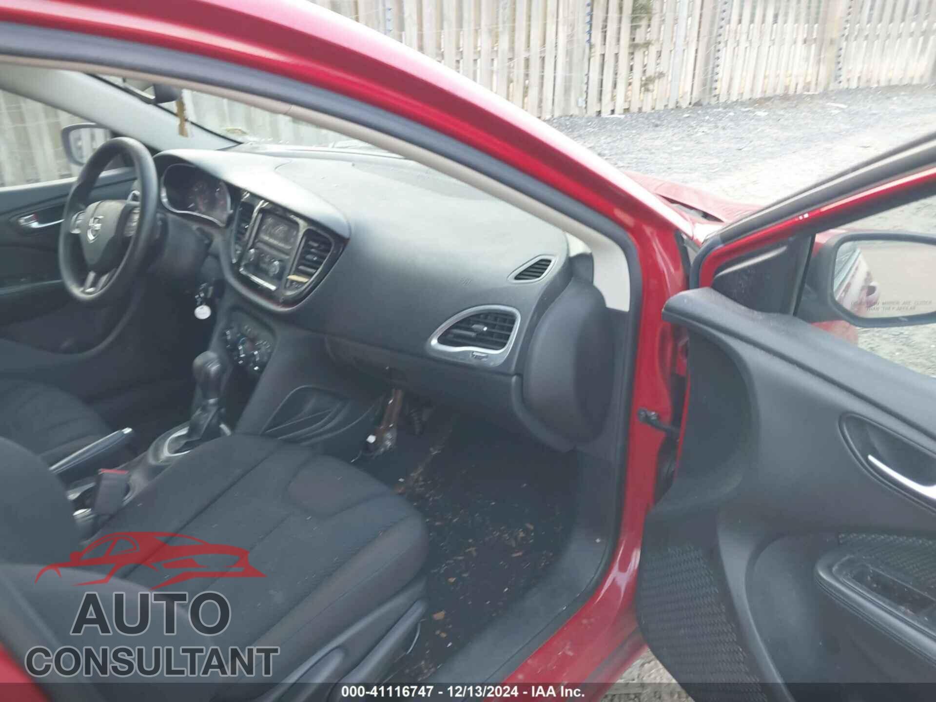 DODGE DART 2014 - 1C3CDFAA6ED697271