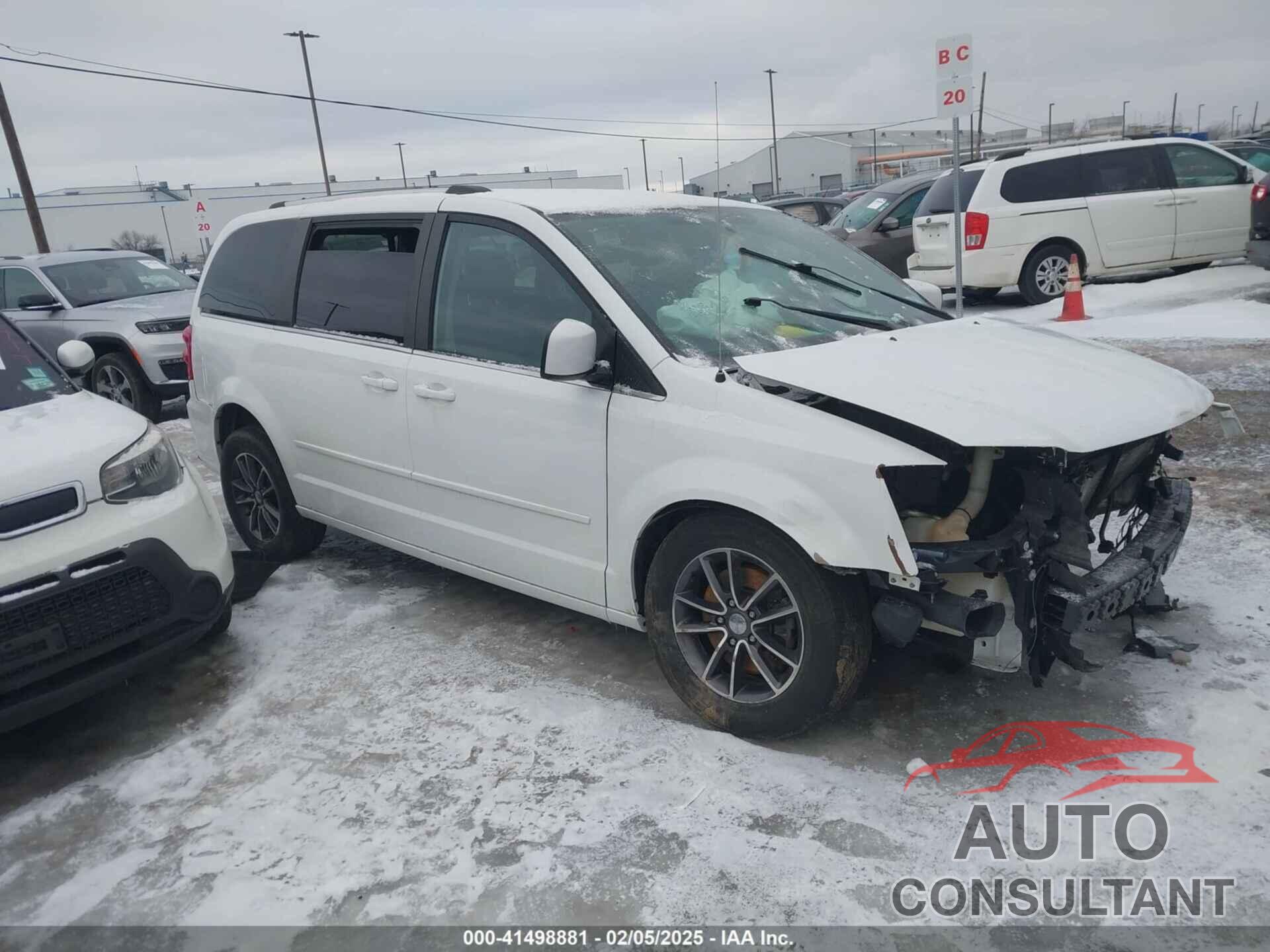 DODGE GRAND CARAVAN 2017 - 2C4RDGCG2HR616877