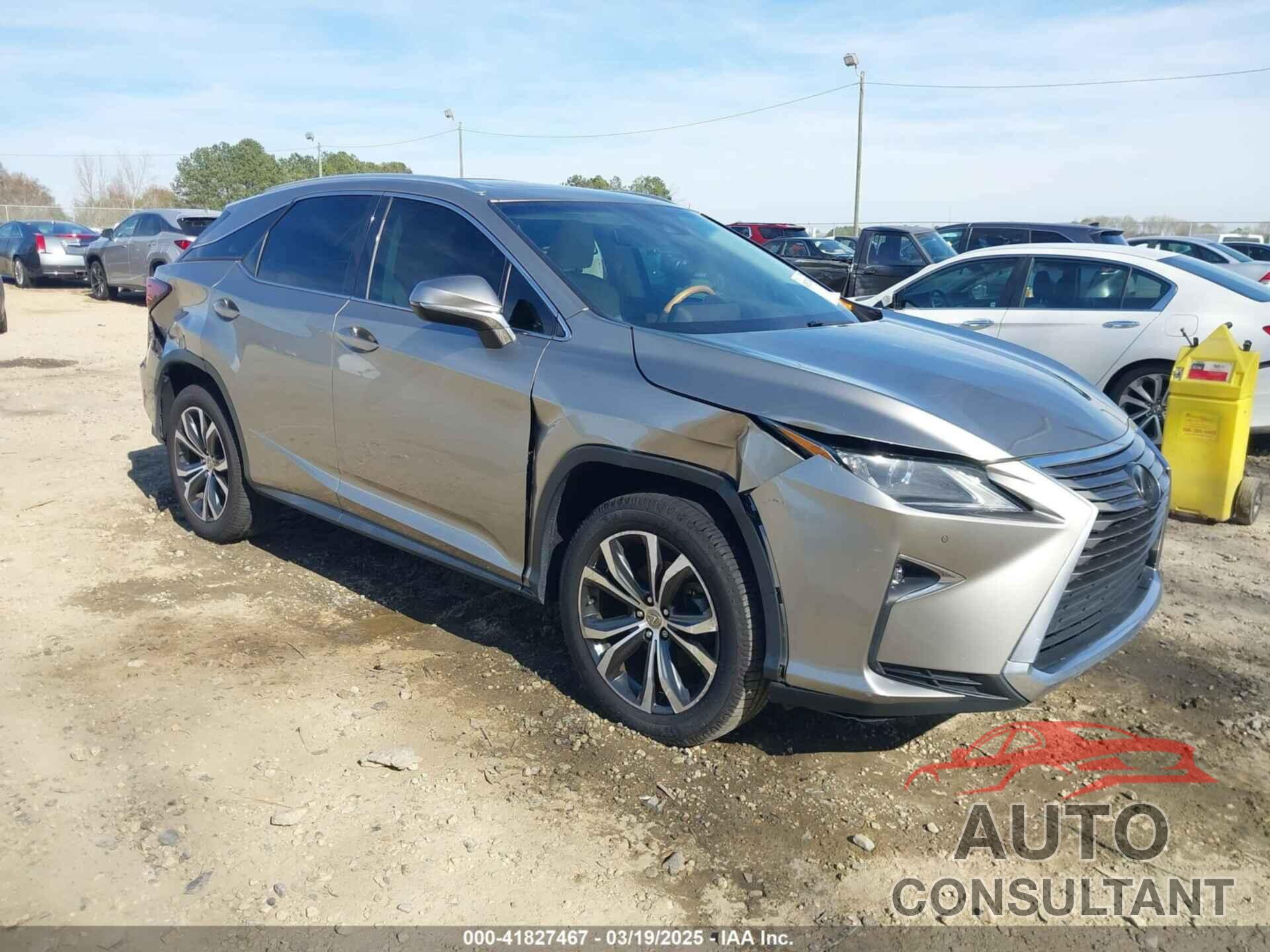 LEXUS RX 350 2017 - 2T2ZZMCA6HC062184