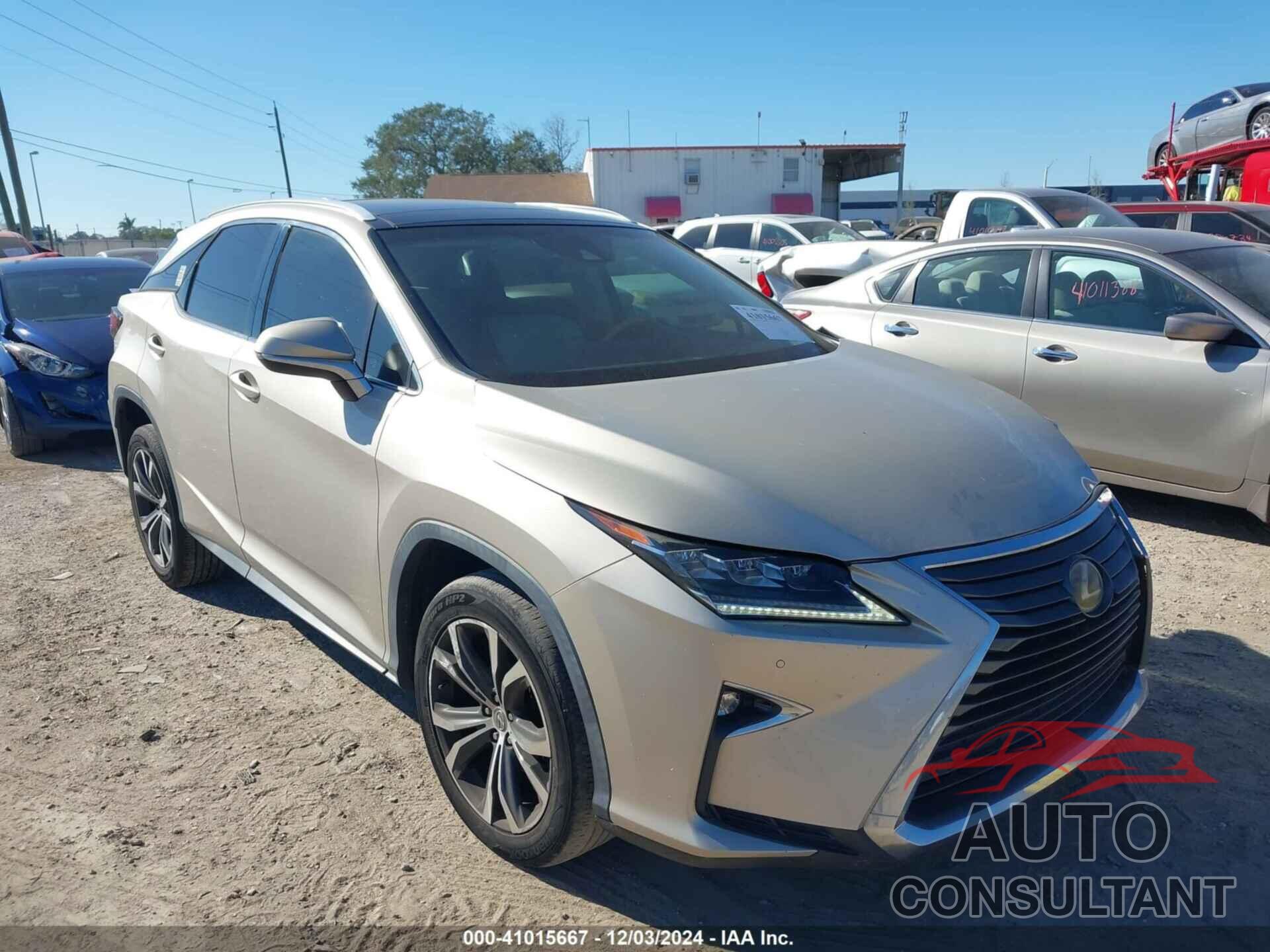 LEXUS RX 350 2016 - 2T2ZZMCAXGC024553