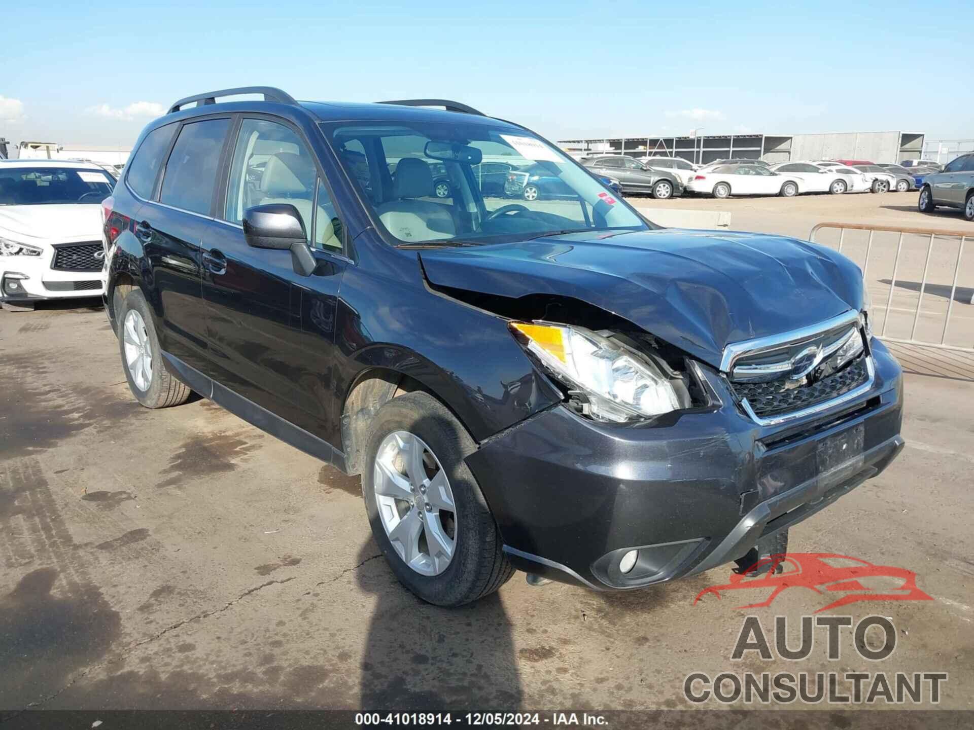 SUBARU FORESTER 2016 - JF2SJAHCXGH562396