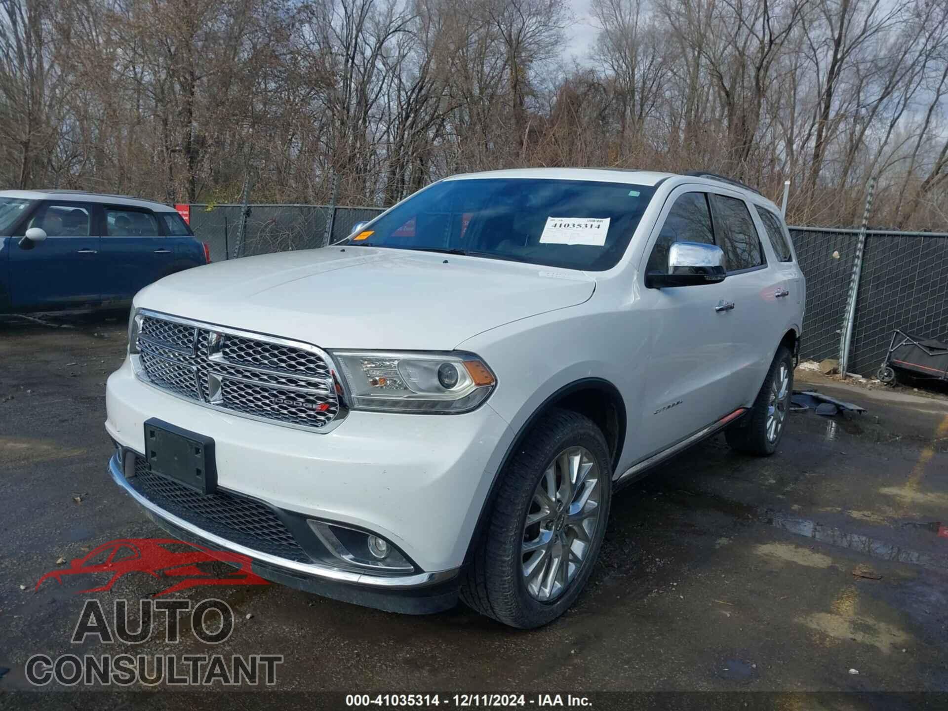 DODGE DURANGO 2014 - 1C4RDJEG4EC437304