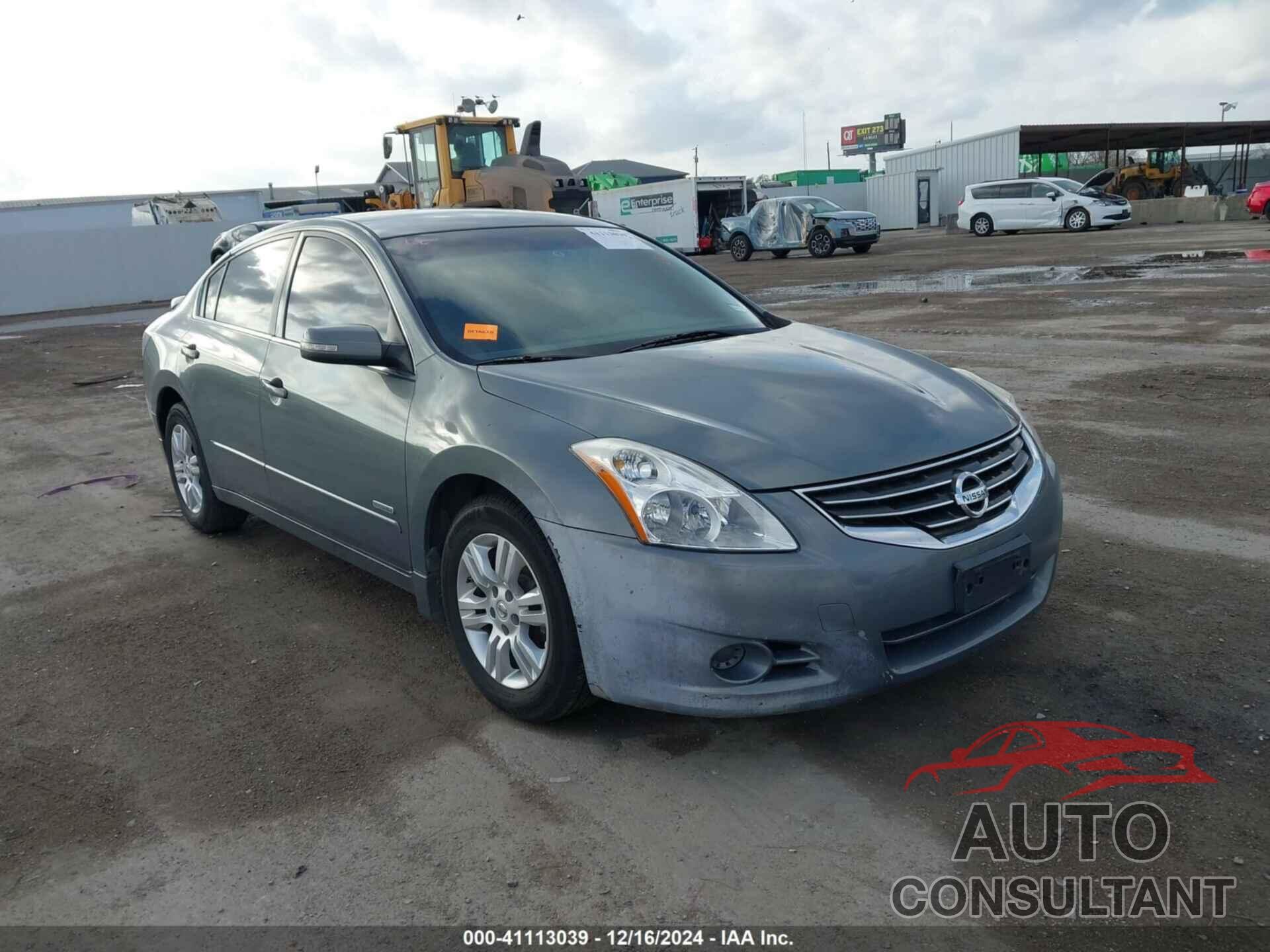 NISSAN ALTIMA HYBRID 2011 - 1N4CL2AP1BC102877