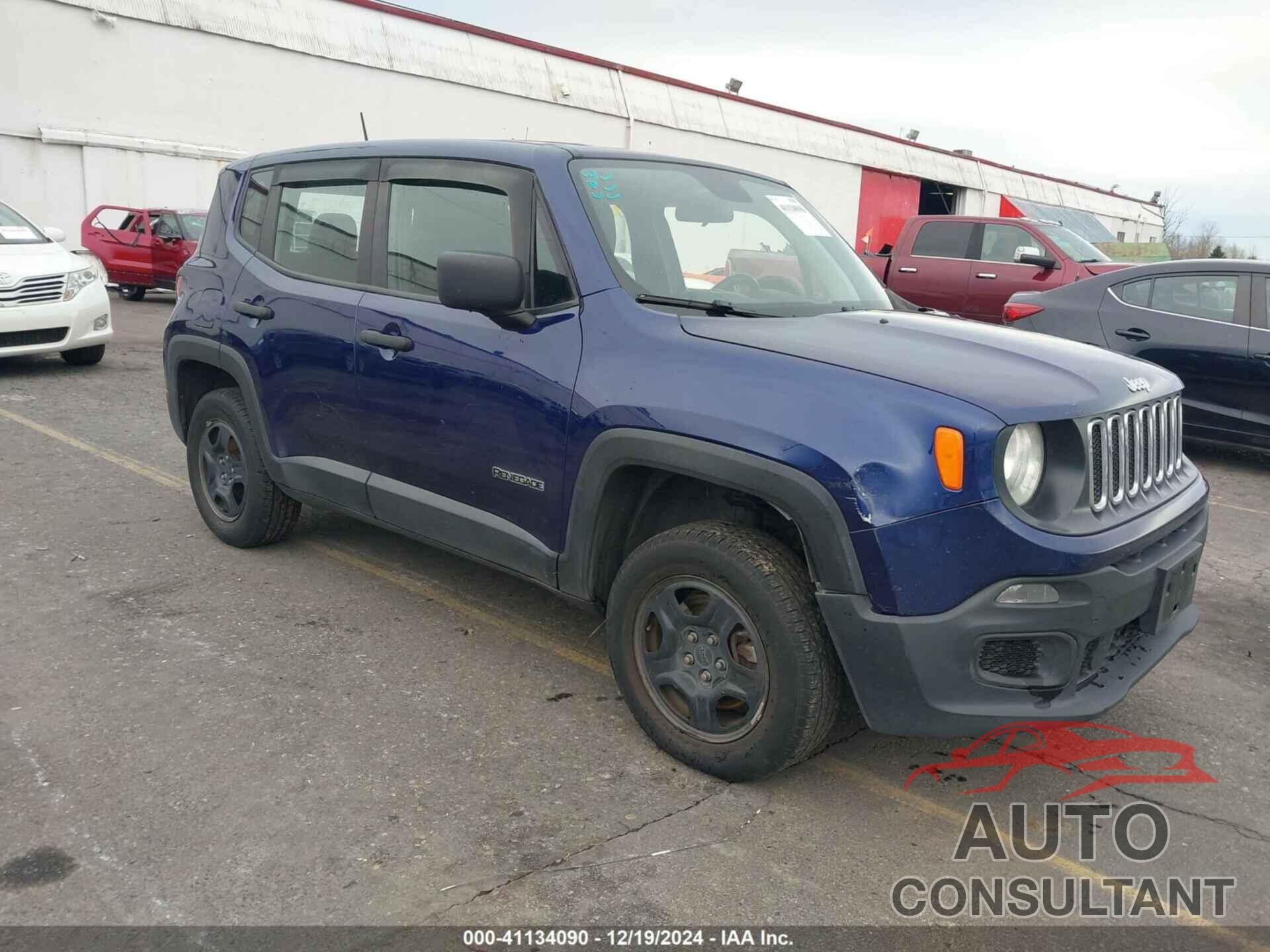 JEEP RENEGADE 2018 - ZACCJBAH9JPJ00875