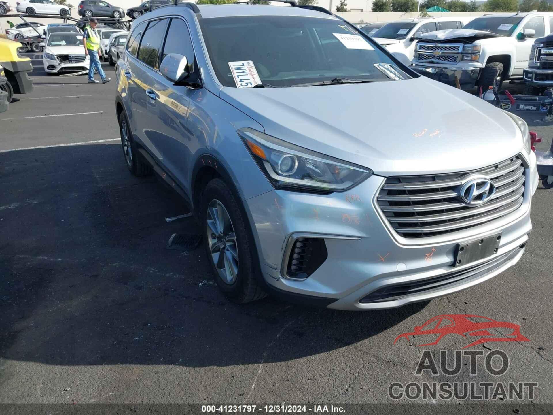 HYUNDAI SANTA FE 2017 - KM8SM4HF1HU230062