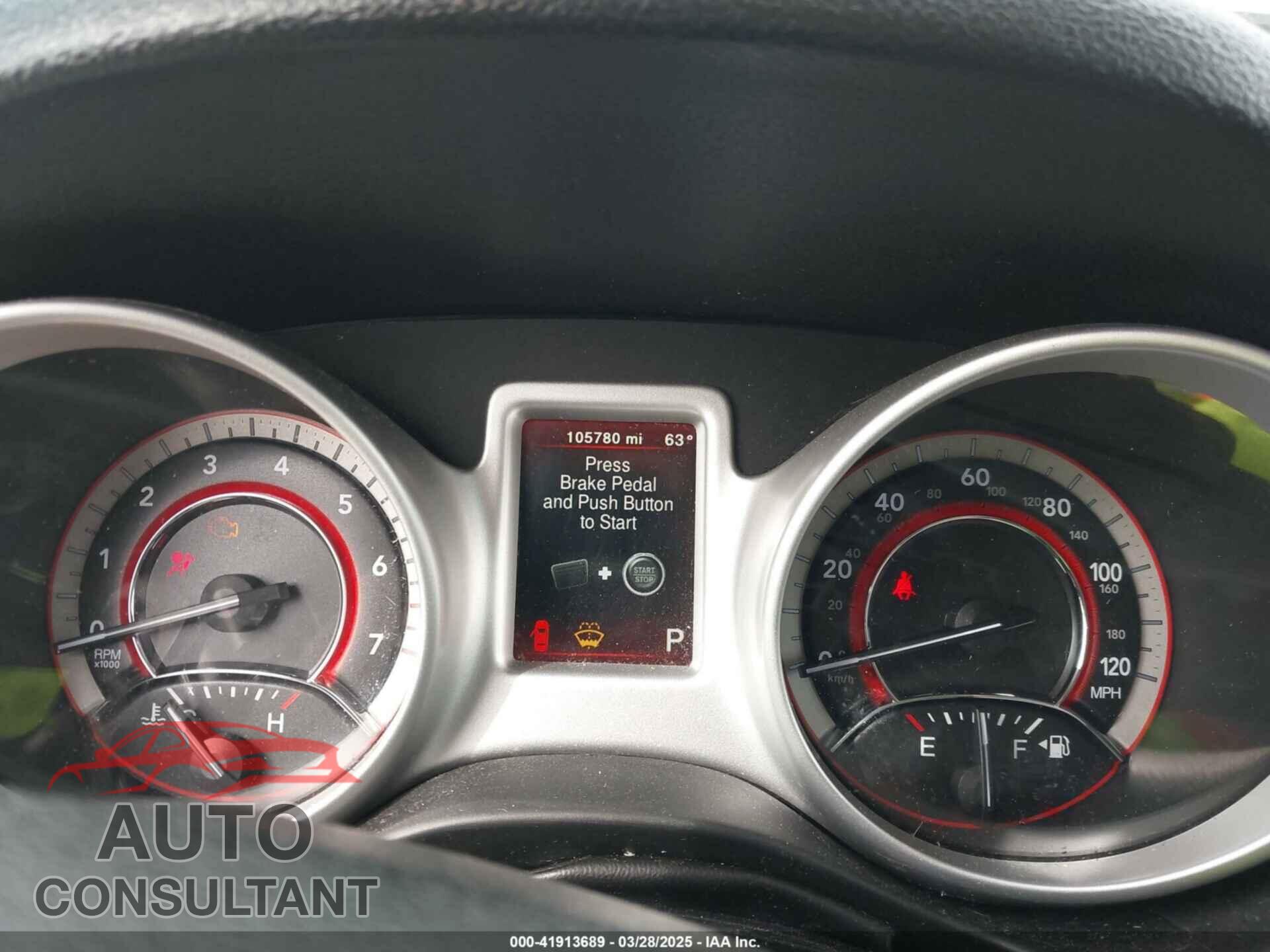 DODGE JOURNEY 2017 - 3C4PDCAB8HT706961