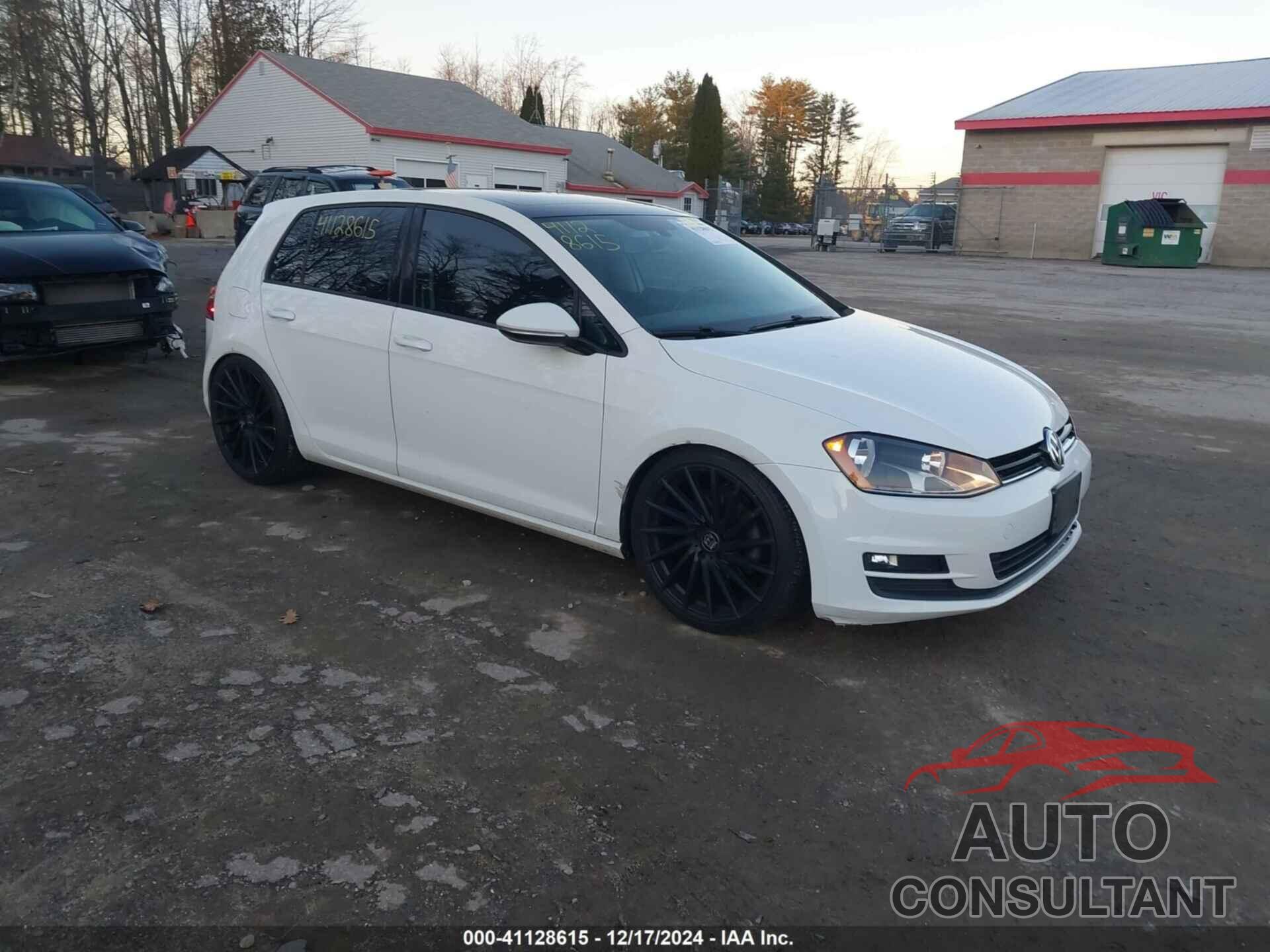 VOLKSWAGEN GOLF 2017 - 3VW217AU2HM037153