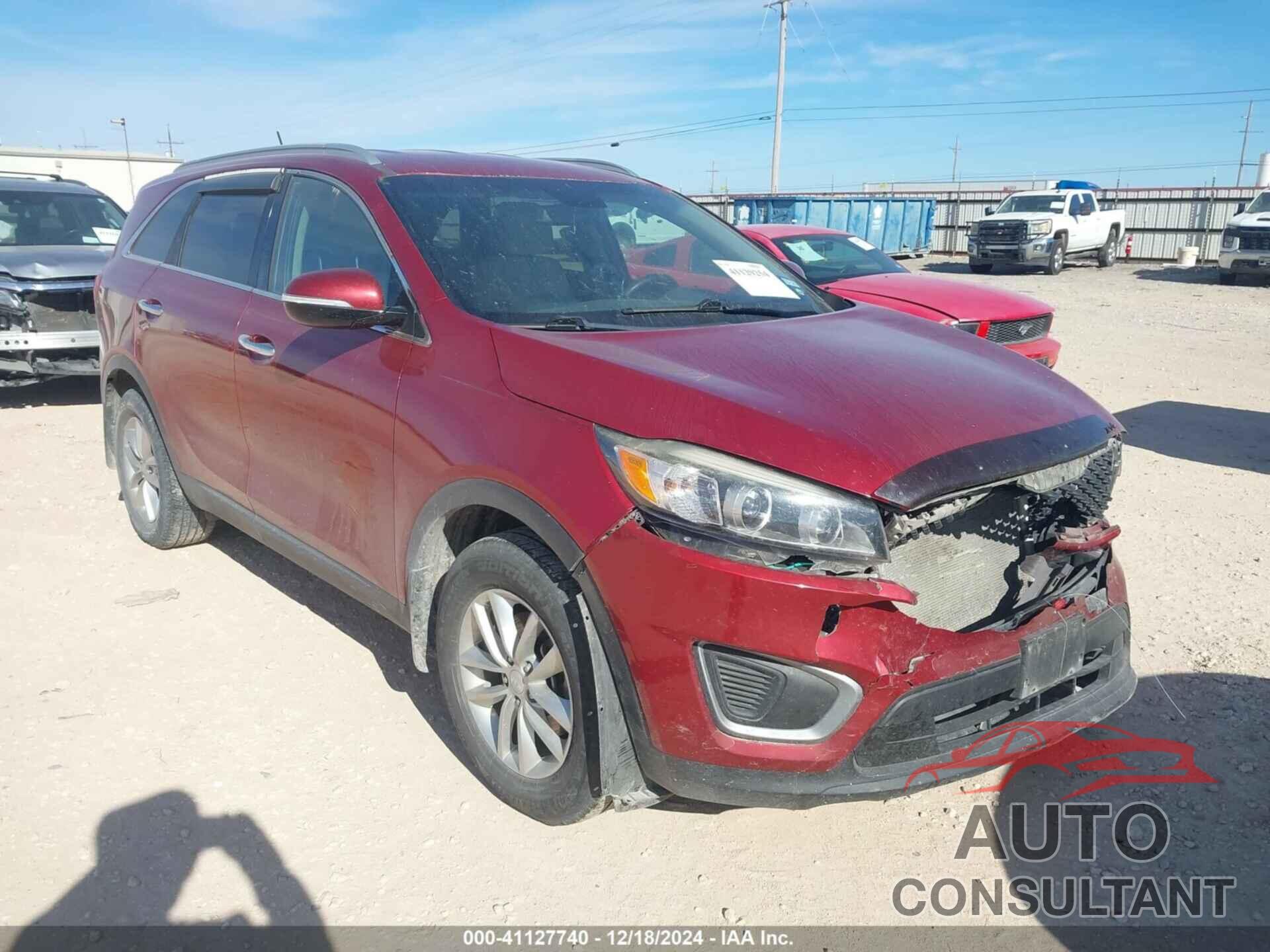 KIA SORENTO 2016 - 5XYPG4A37GG146328