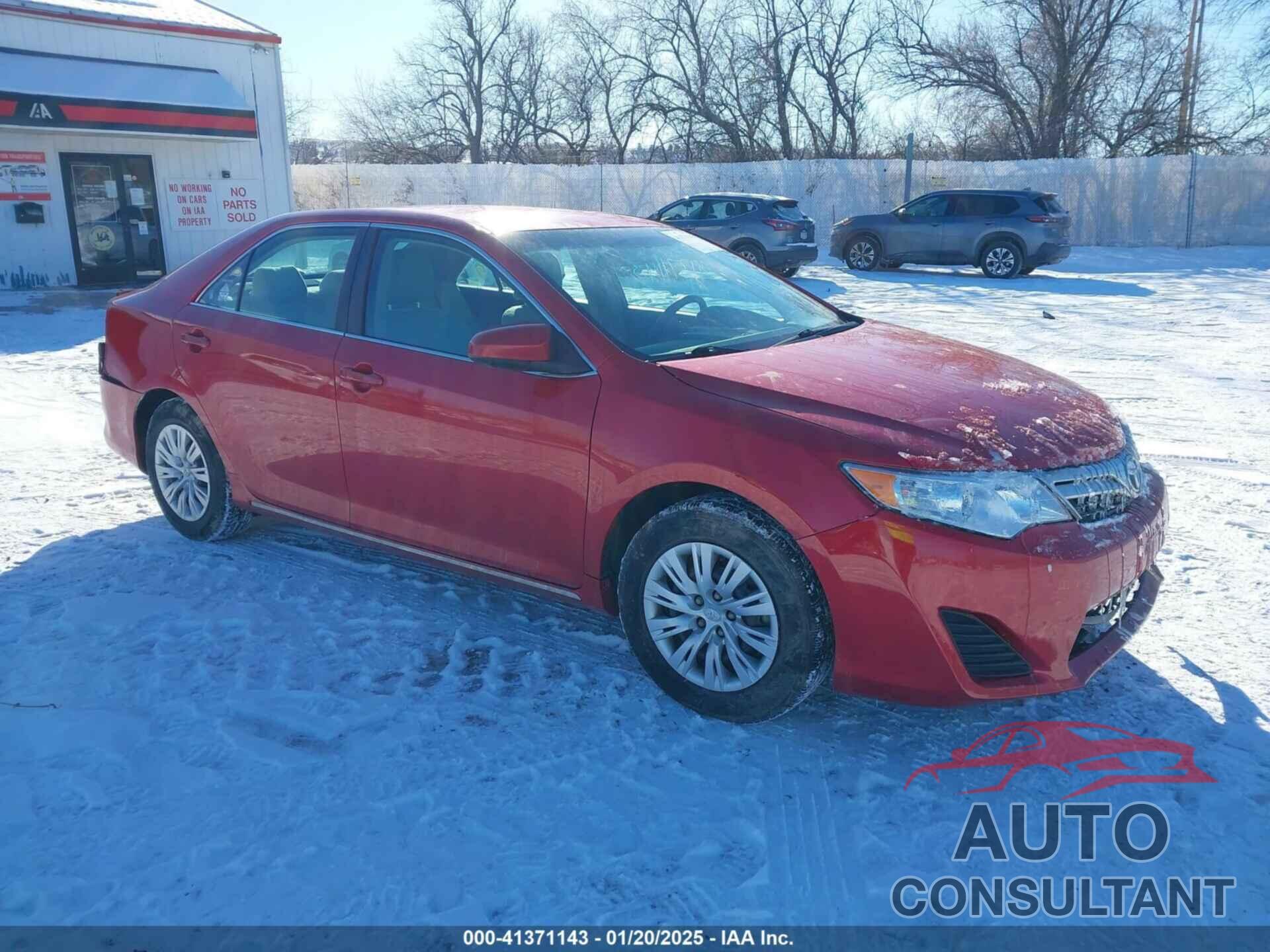 TOYOTA CAMRY 2012 - 4T1BF1FK6CU553363