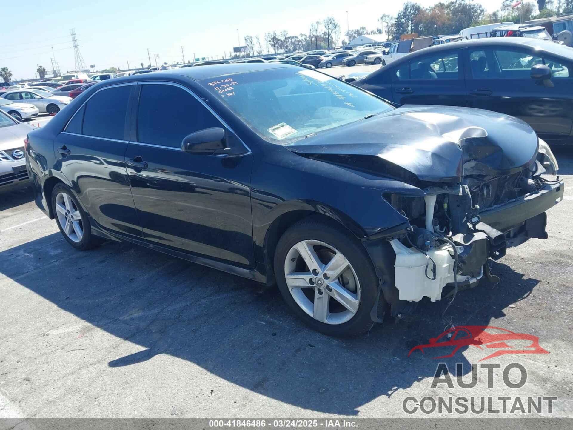 TOYOTA CAMRY 2013 - 4T1BF1FKXDU247591