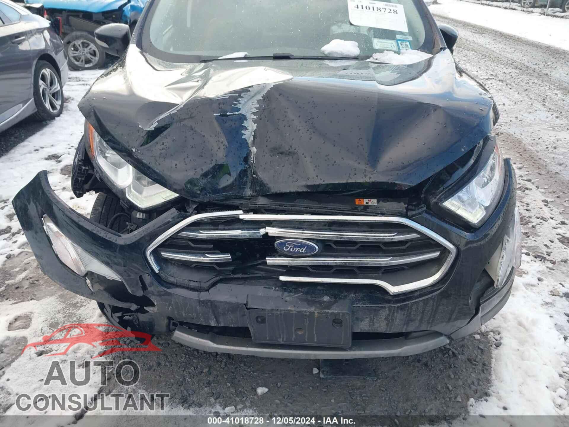 FORD ECOSPORT 2022 - MAJ6S3KL9NC469256