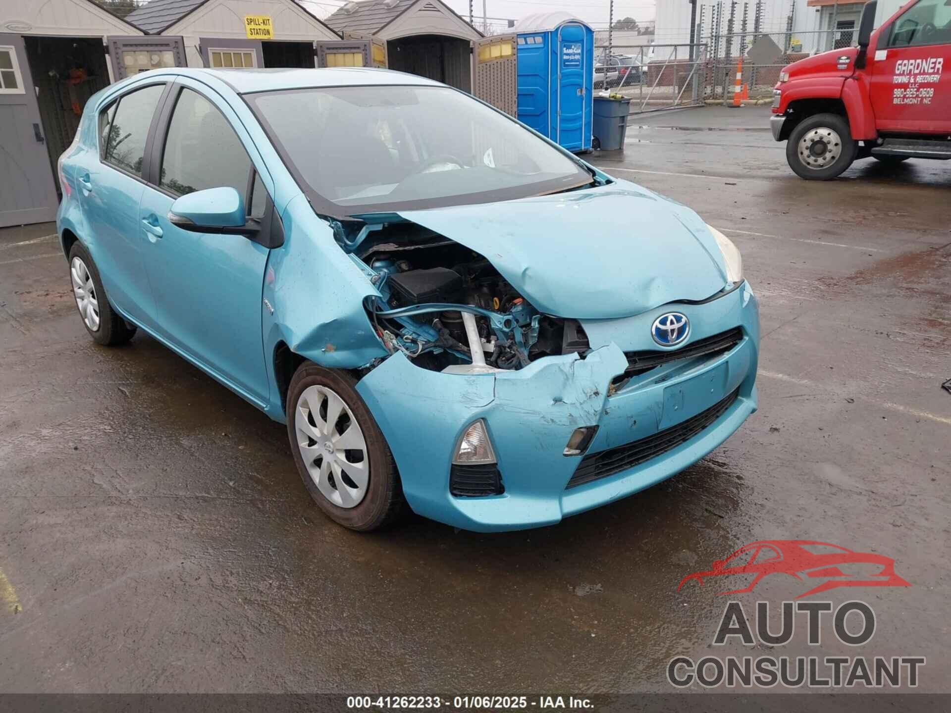 TOYOTA PRIUS C 2012 - JTDKDTB31C1003252