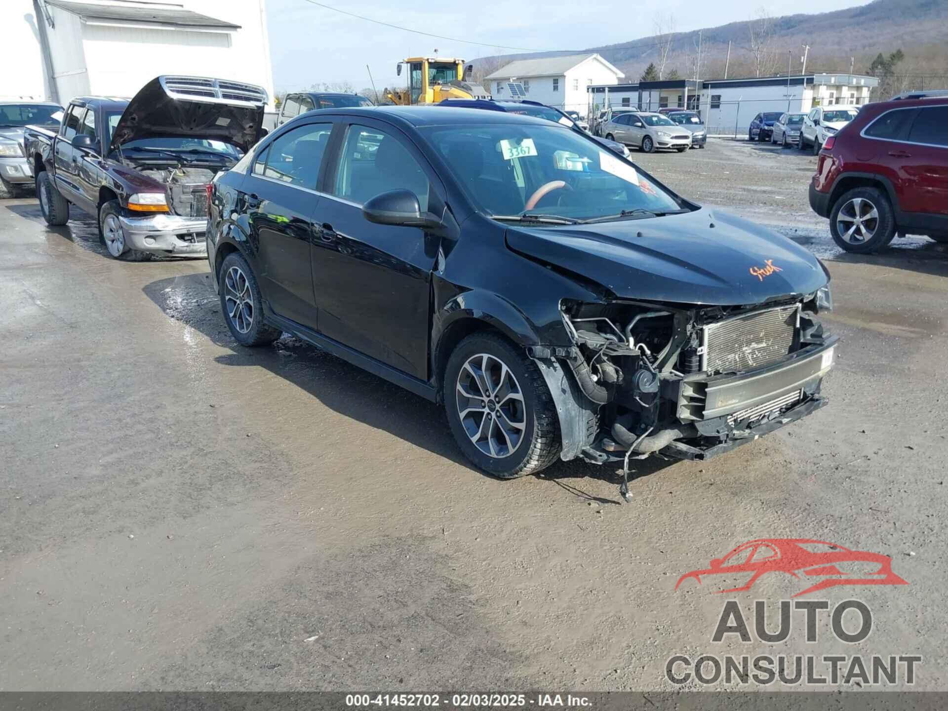 CHEVROLET SONIC 2020 - 1G1JD5SB7L4144316