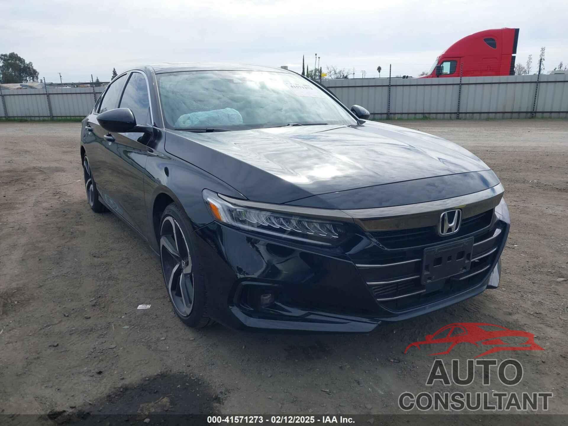 HONDA ACCORD 2022 - 1HGCV2F38NA019605